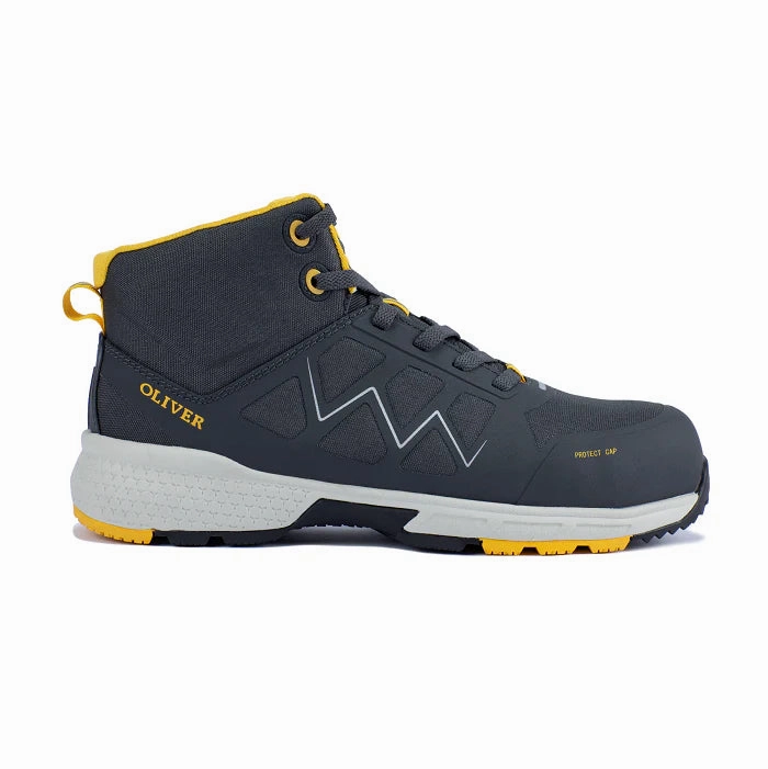 Oliver Jogger Ankle Safety Boot - 40820 Durable heel counter part