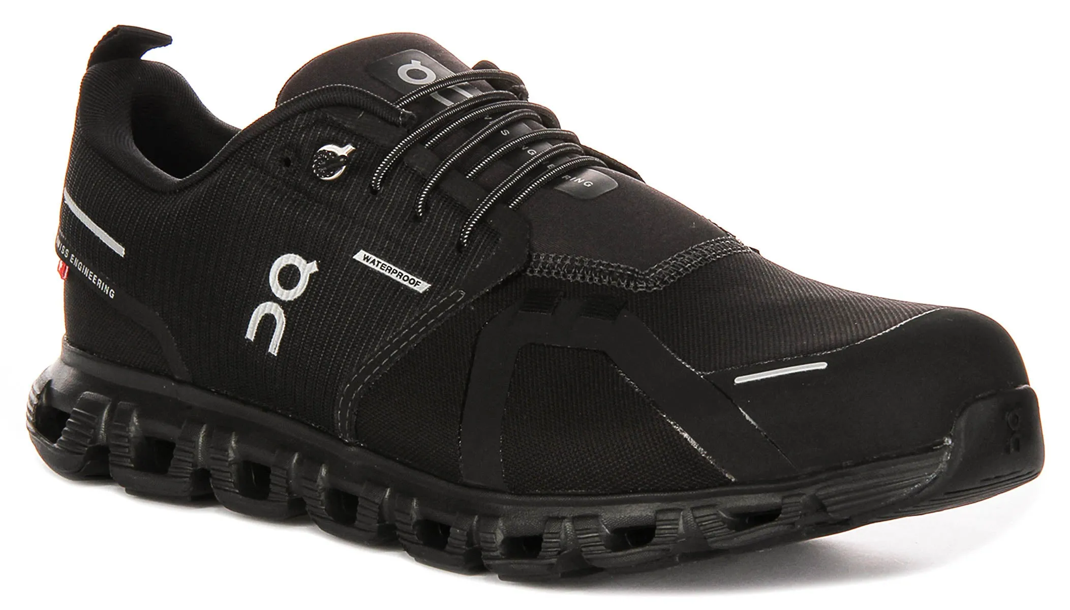 Relaxation Fit On Running Cloud 6 Waterproof In Black Black For Women
