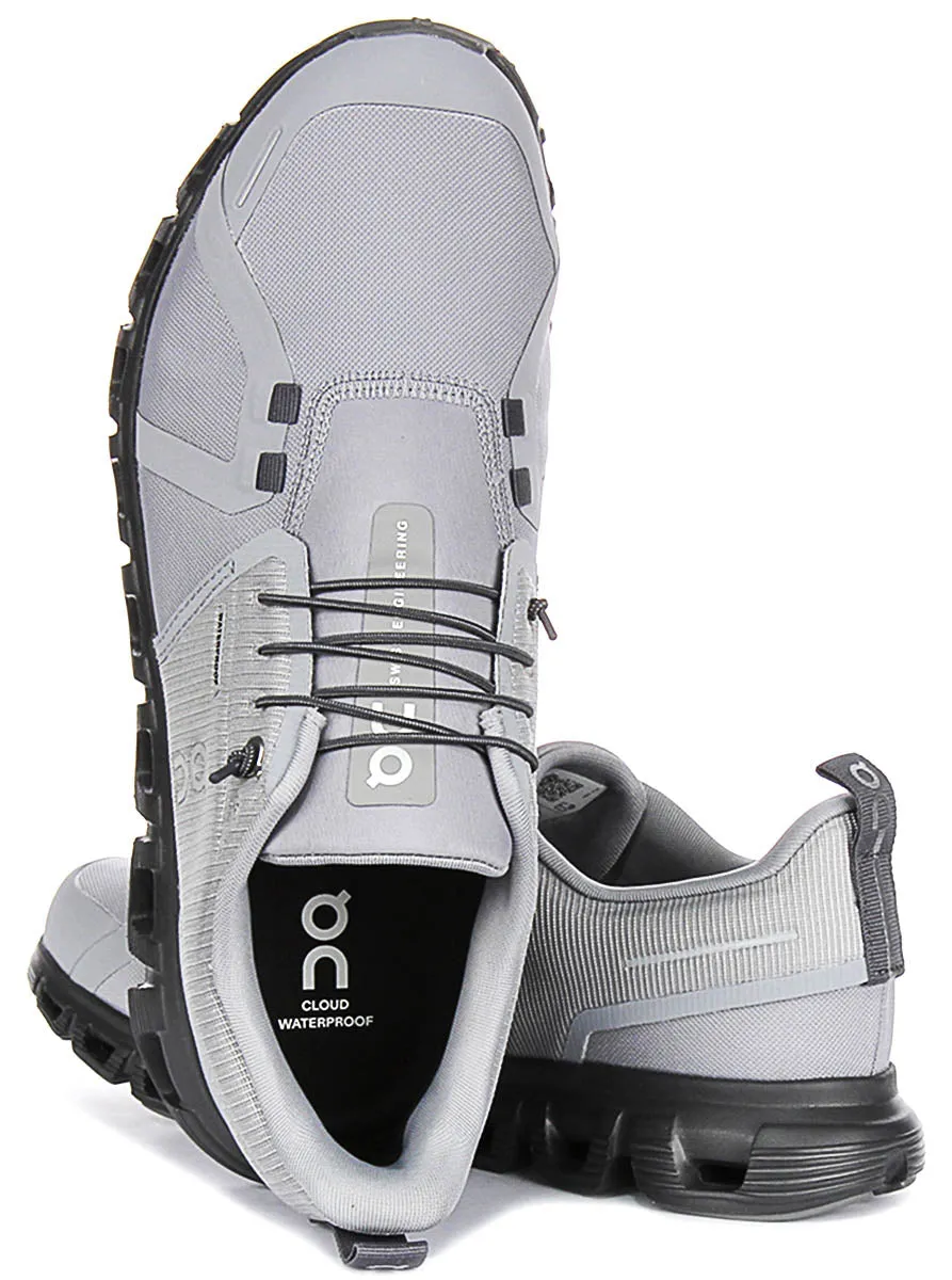 On Running Cloud 6 Waterproof In Grey For Men insulated
