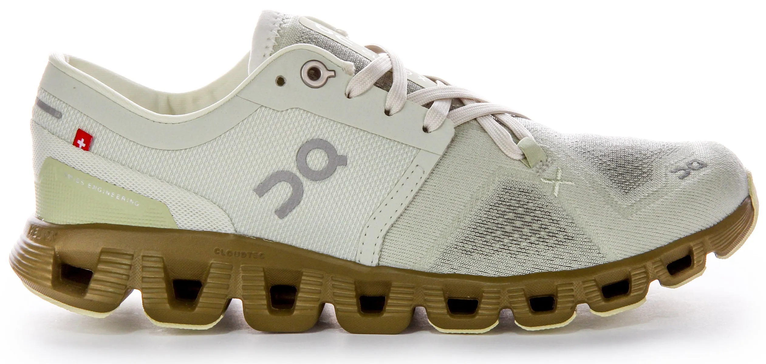 On Running Cloud X 3 In Light Grey For Women Agile Energy