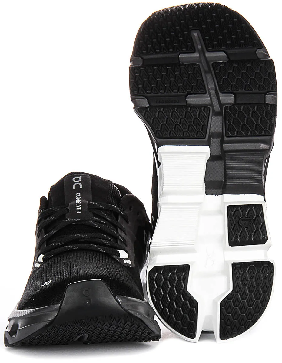 On Running Cloudflyer 5 In Black White For Men Performance Oriented