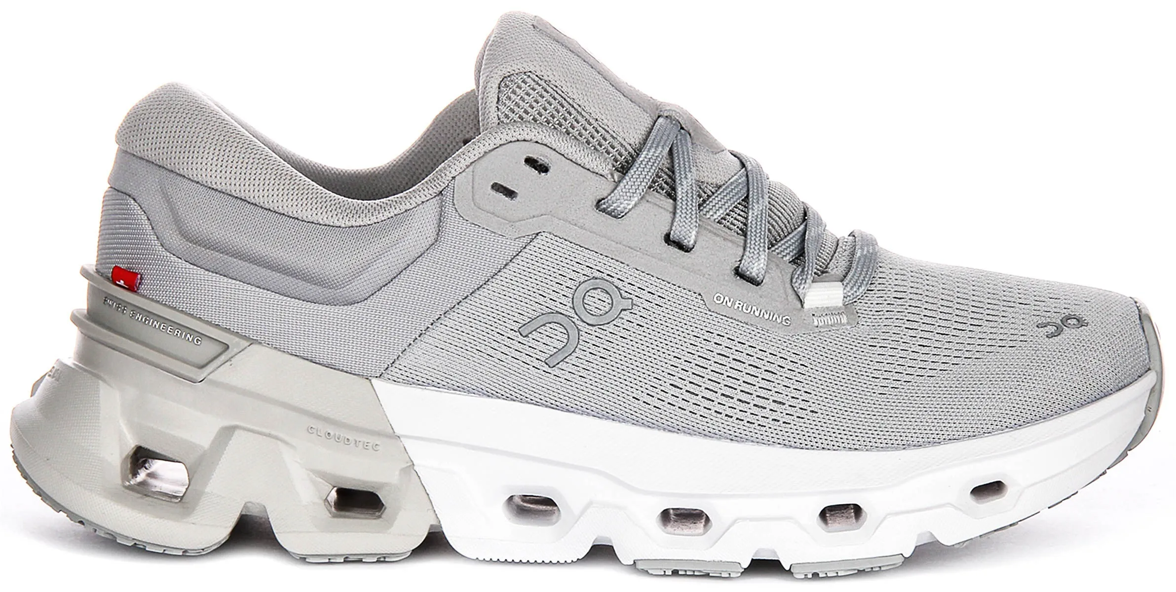 On Running Cloudflyer 5 In Grey White For Women Breath Flow