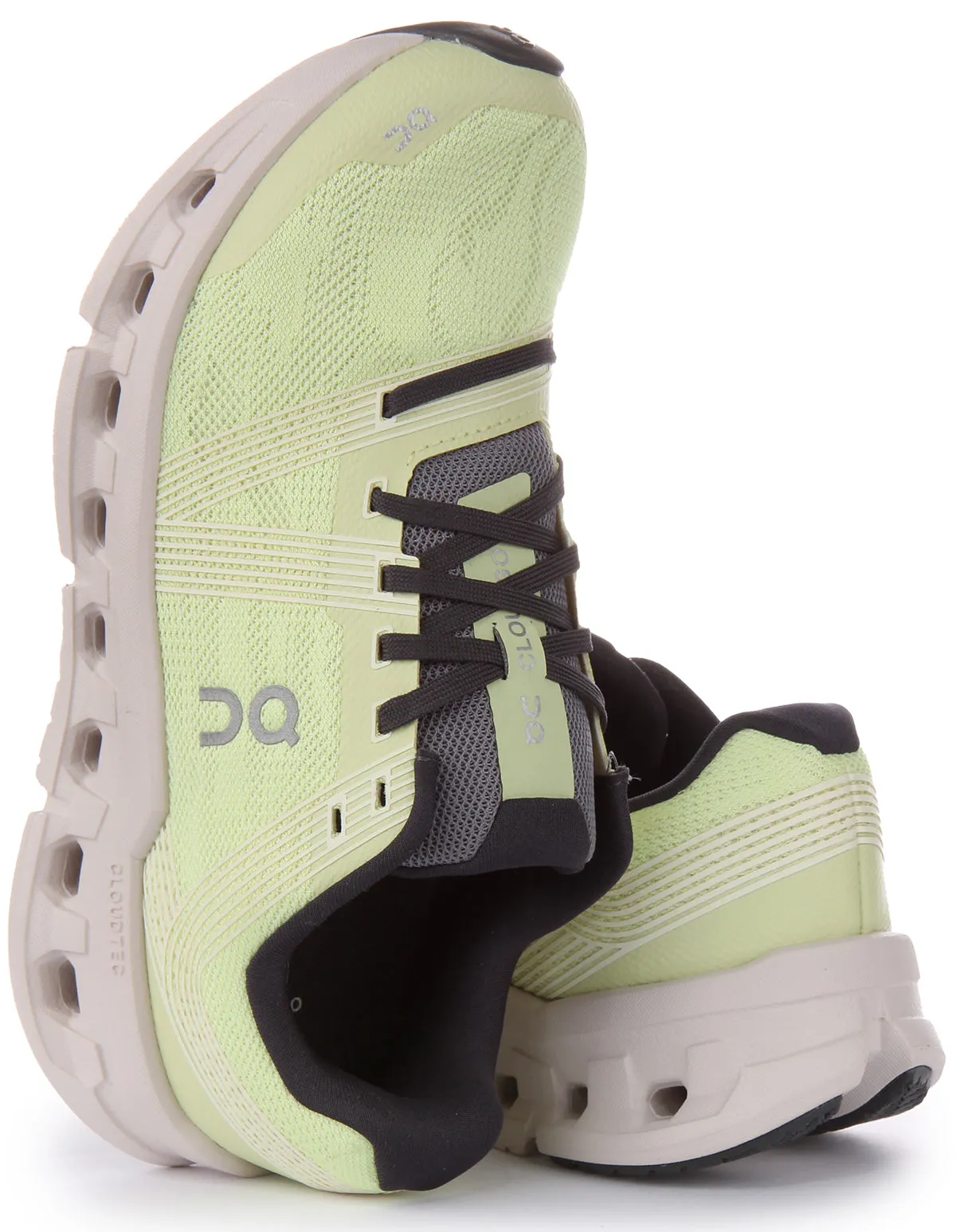 On Running Cloudgo In Lime For Women Midfoot Control