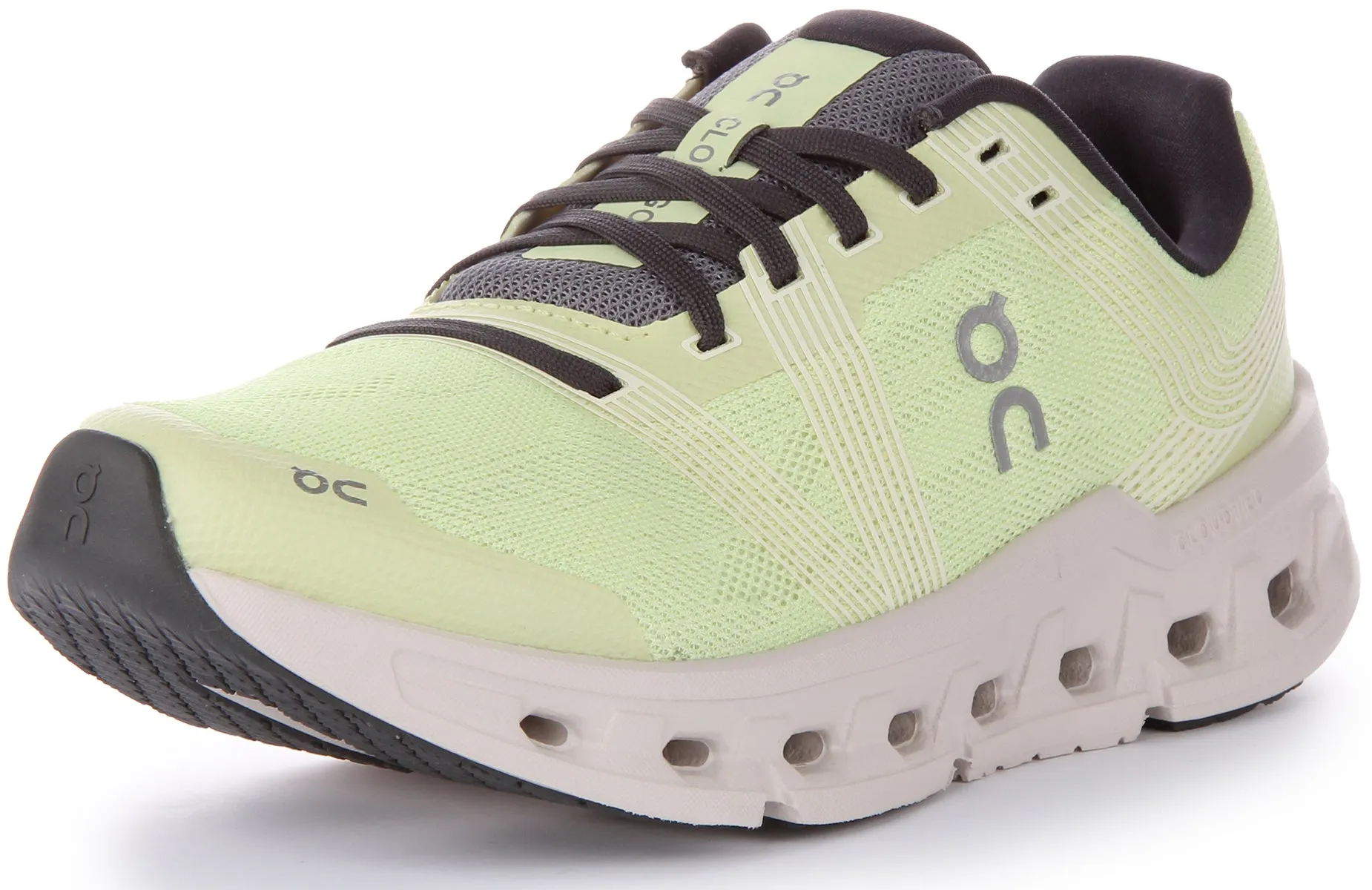 On Running Cloudgo In Lime For Women Midfoot Control