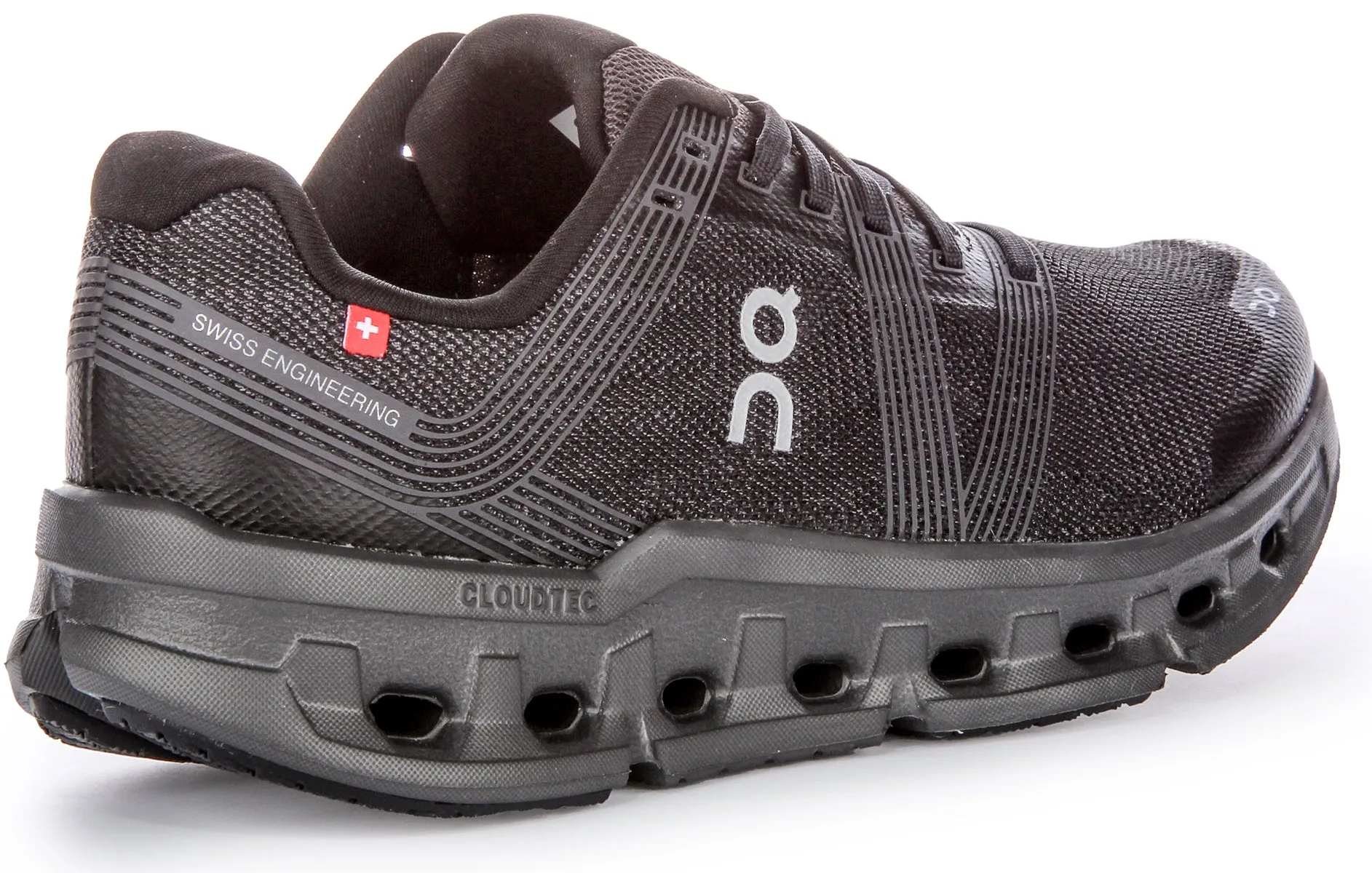 On Running Cloudgo Wide In Black For Women Cushion Tech