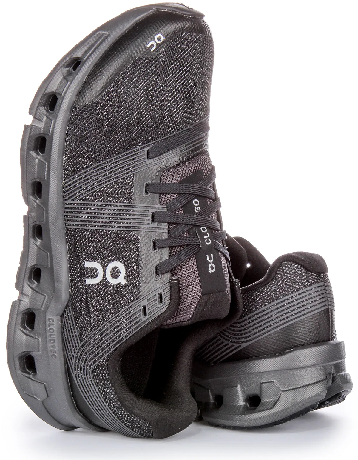 On Running Cloudgo Wide In Black For Women Cushion Tech