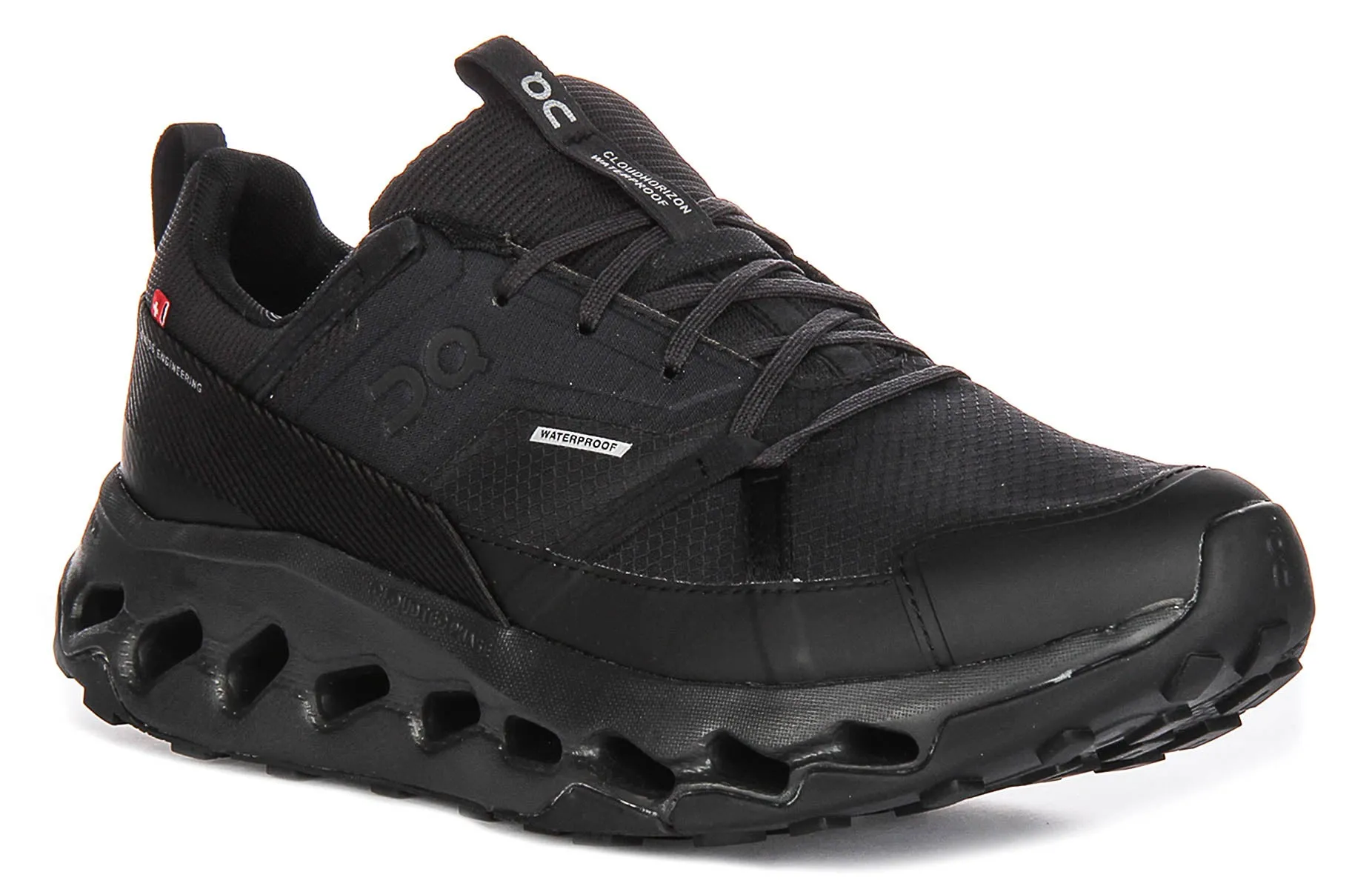 On Running Cloudhorizon Waterproof In Black For Men Springy