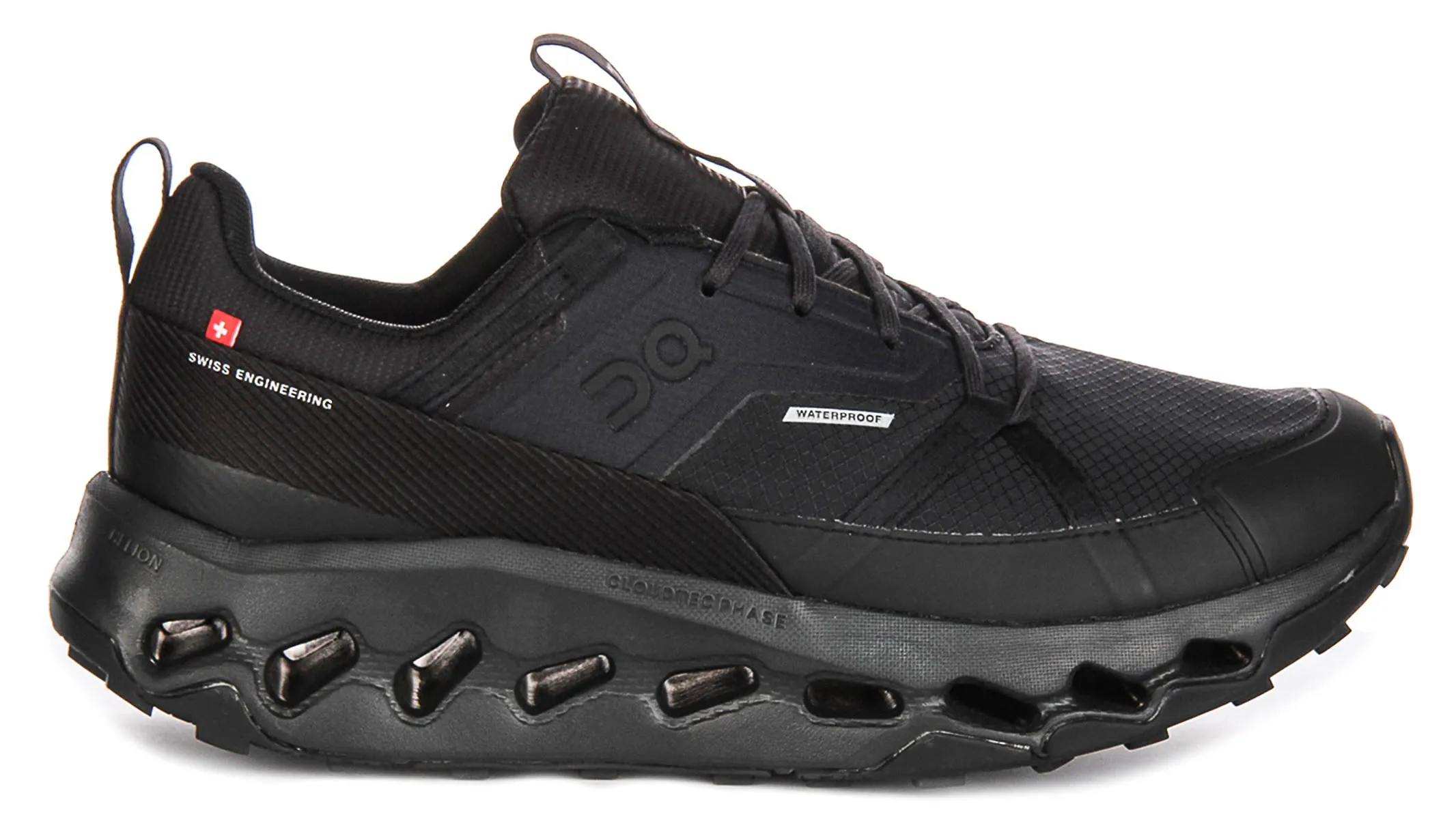 On Running Cloudhorizon Waterproof In Black For Men Track ready