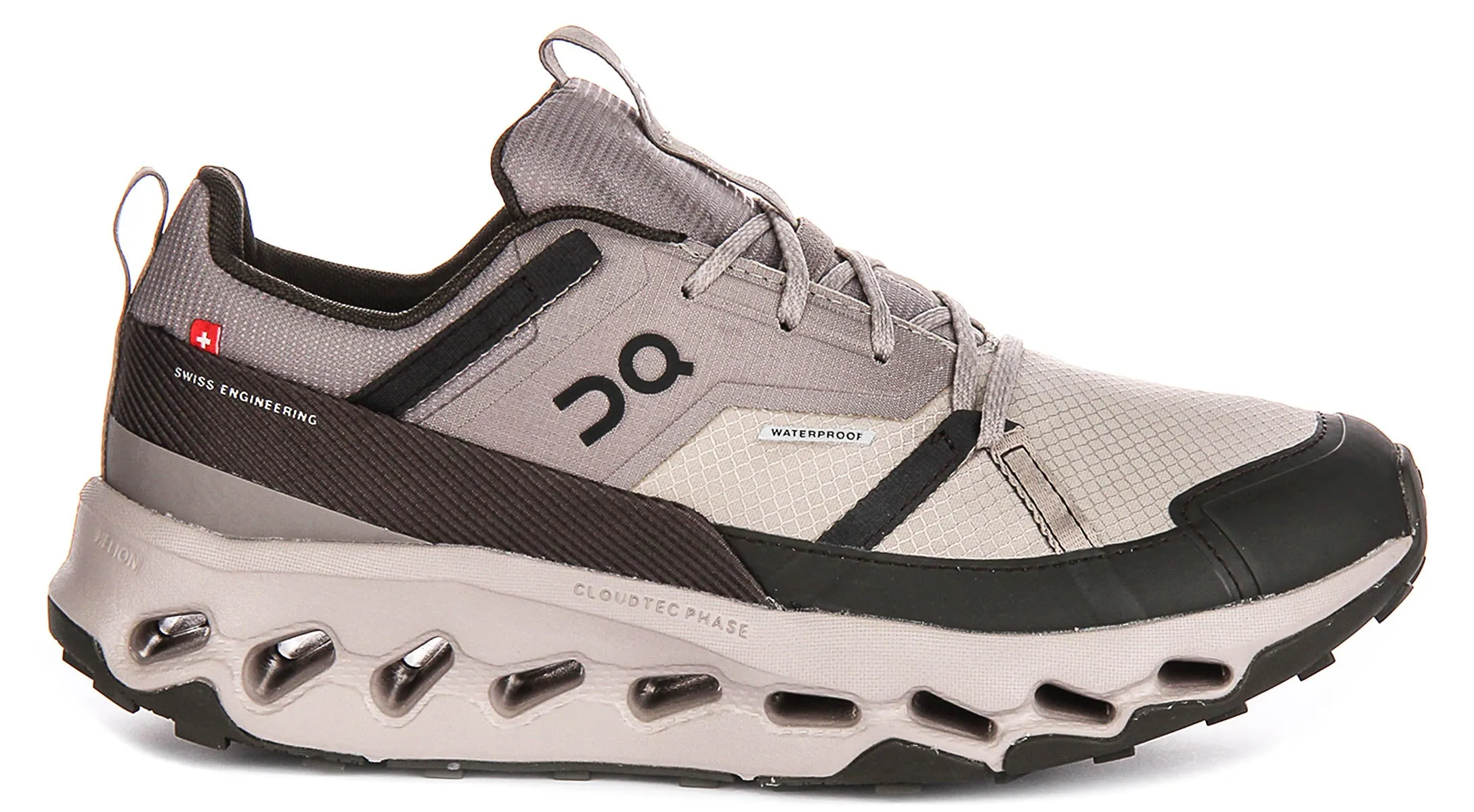 On Running Cloudhorizon Waterproof In Grey For Men Trail Proof