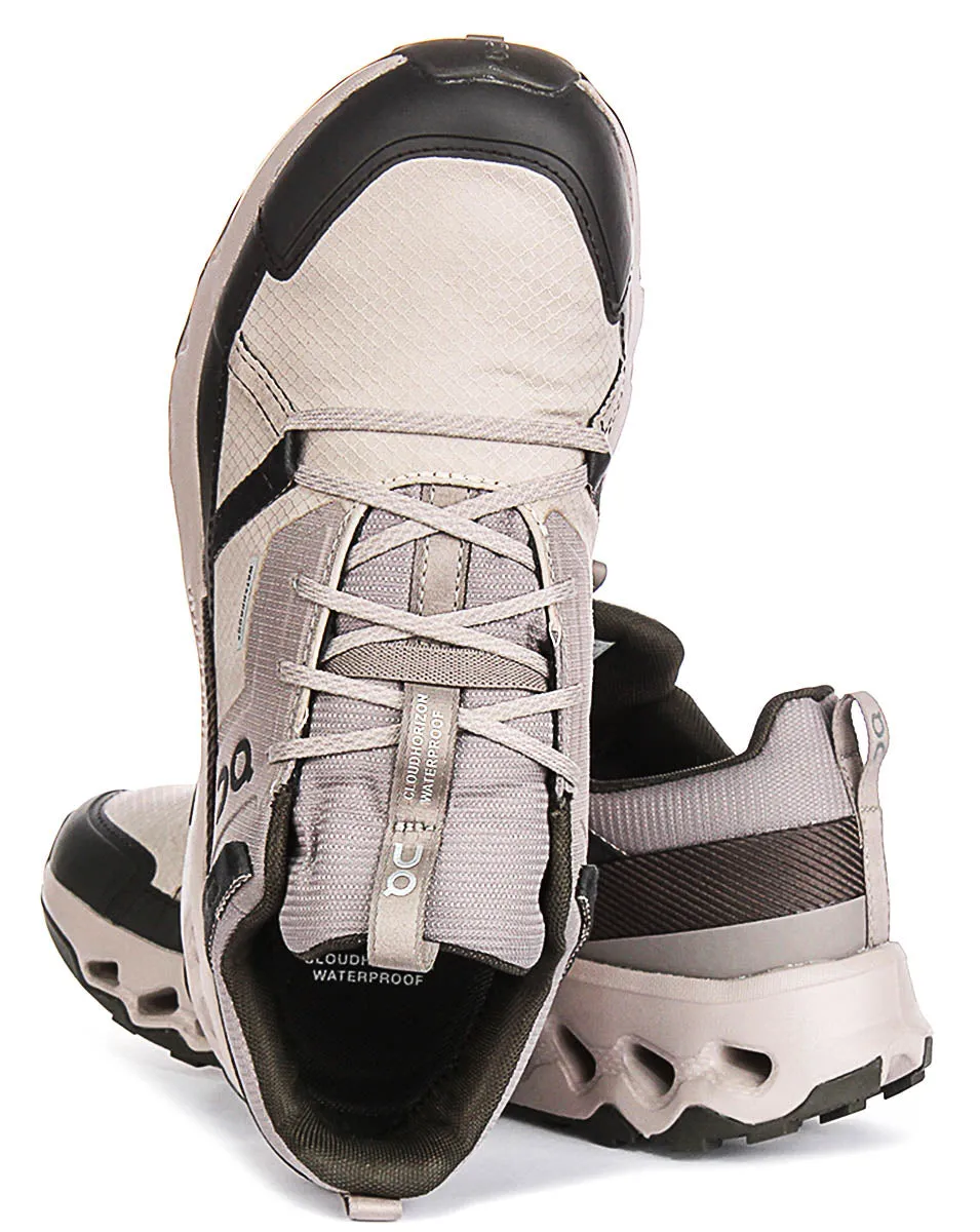 On Running Cloudhorizon Waterproof In Grey For Men Trail Proof