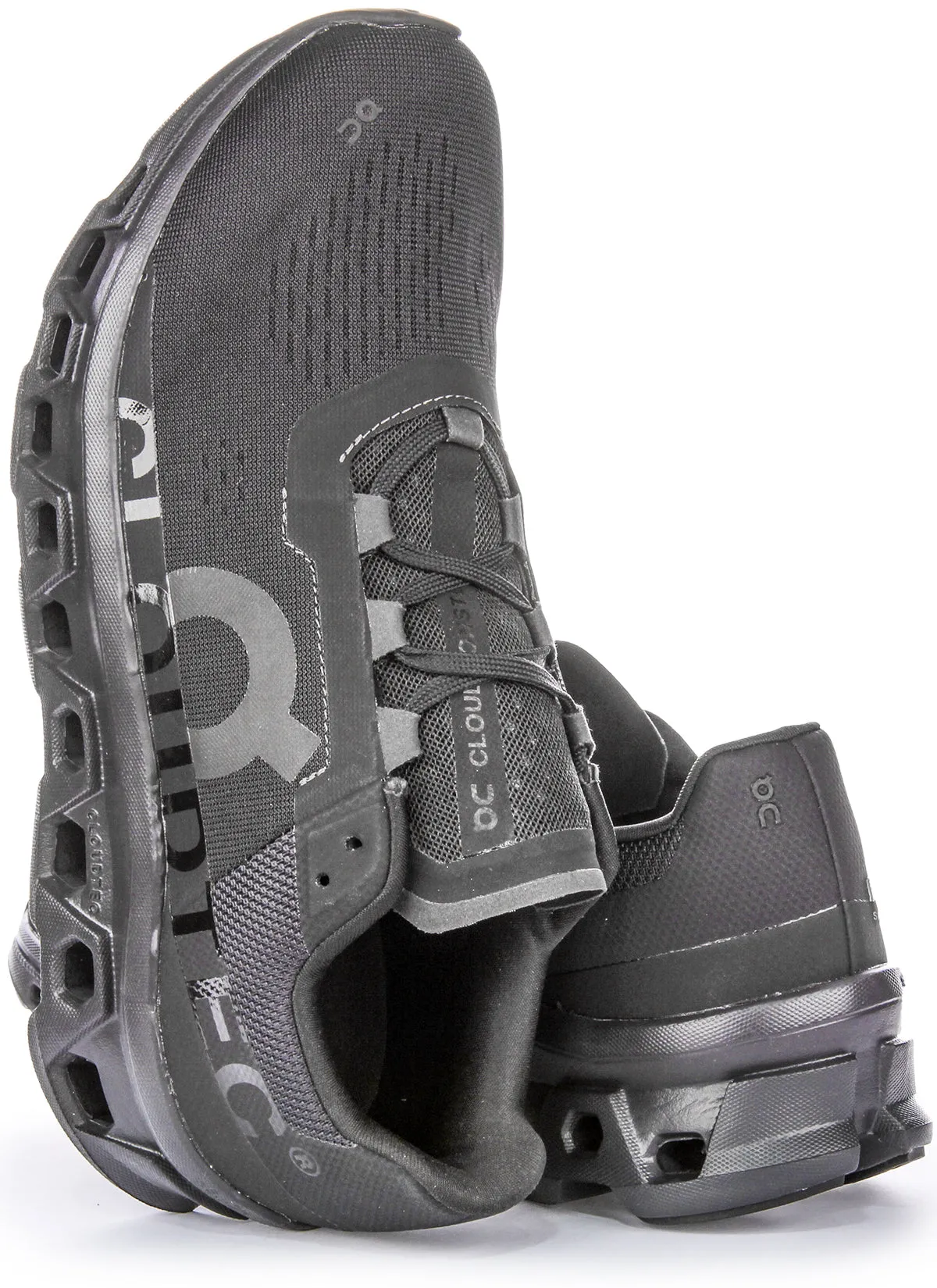 On Running Cloudmonster In All Black For Men Adjustable