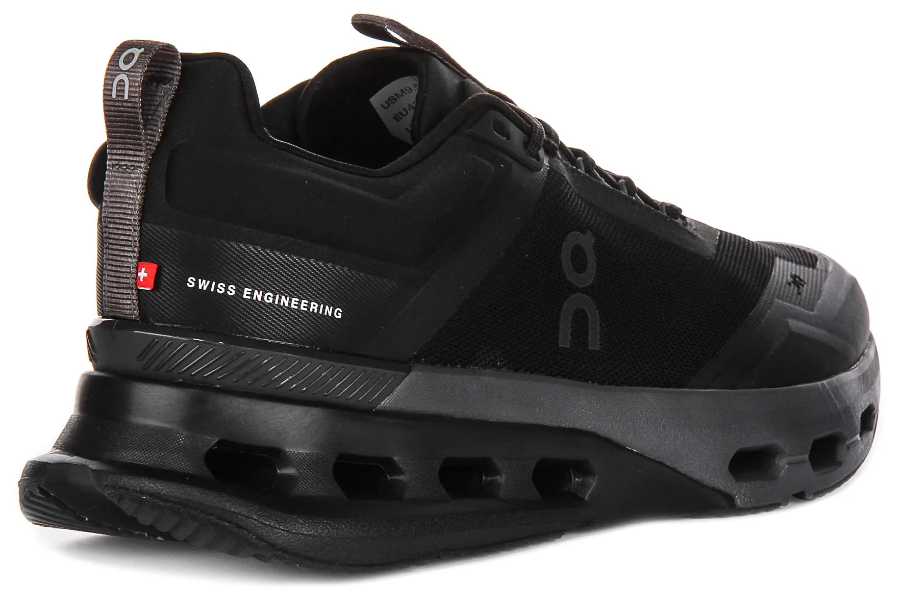 On Running Cloudnova X In Black For Men Cast Outsole