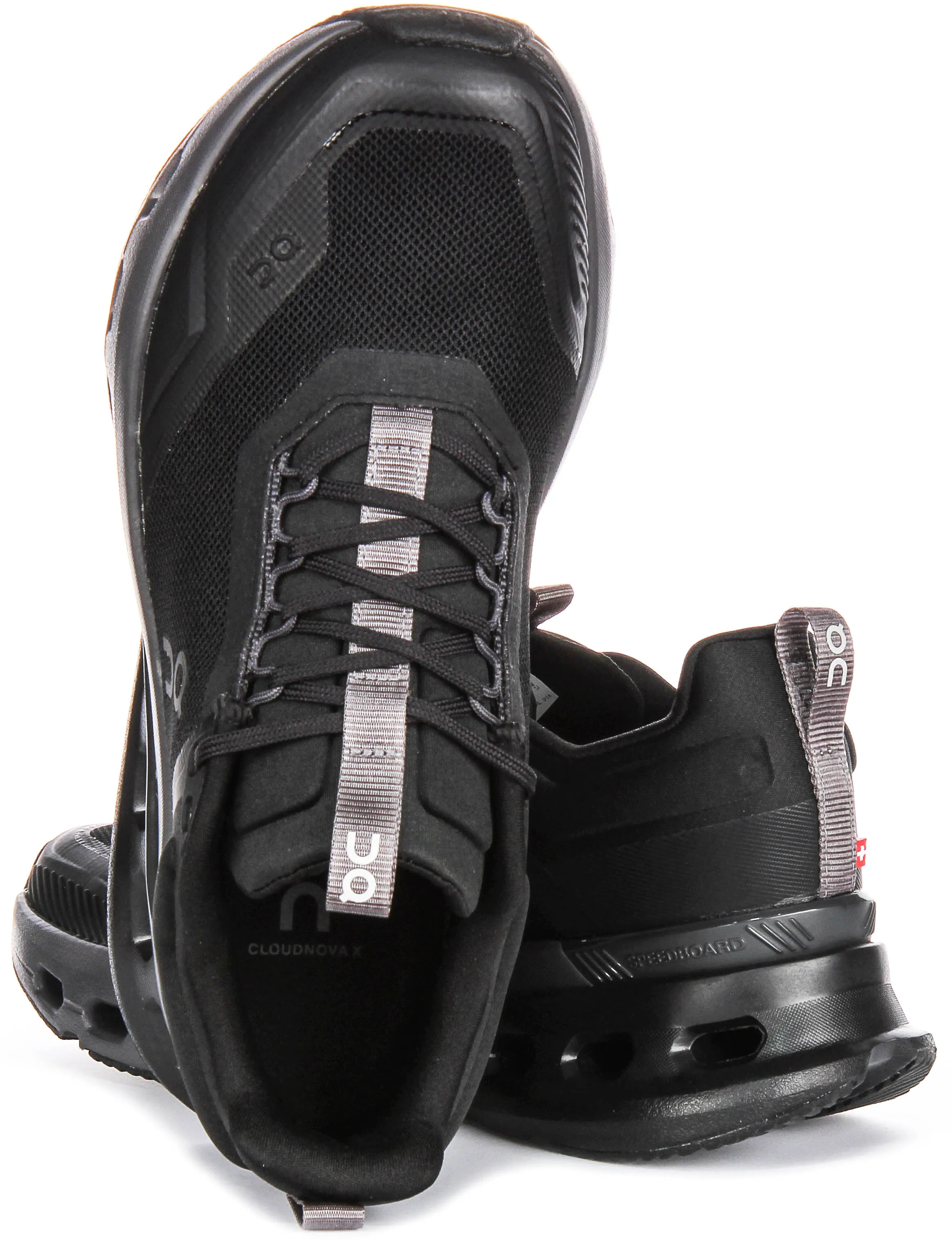 On Running Cloudnova X In Black For Women Smooth Fit