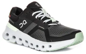 On Running Cloudrunner 2 In Black Grey For Women clean look Balanced weight