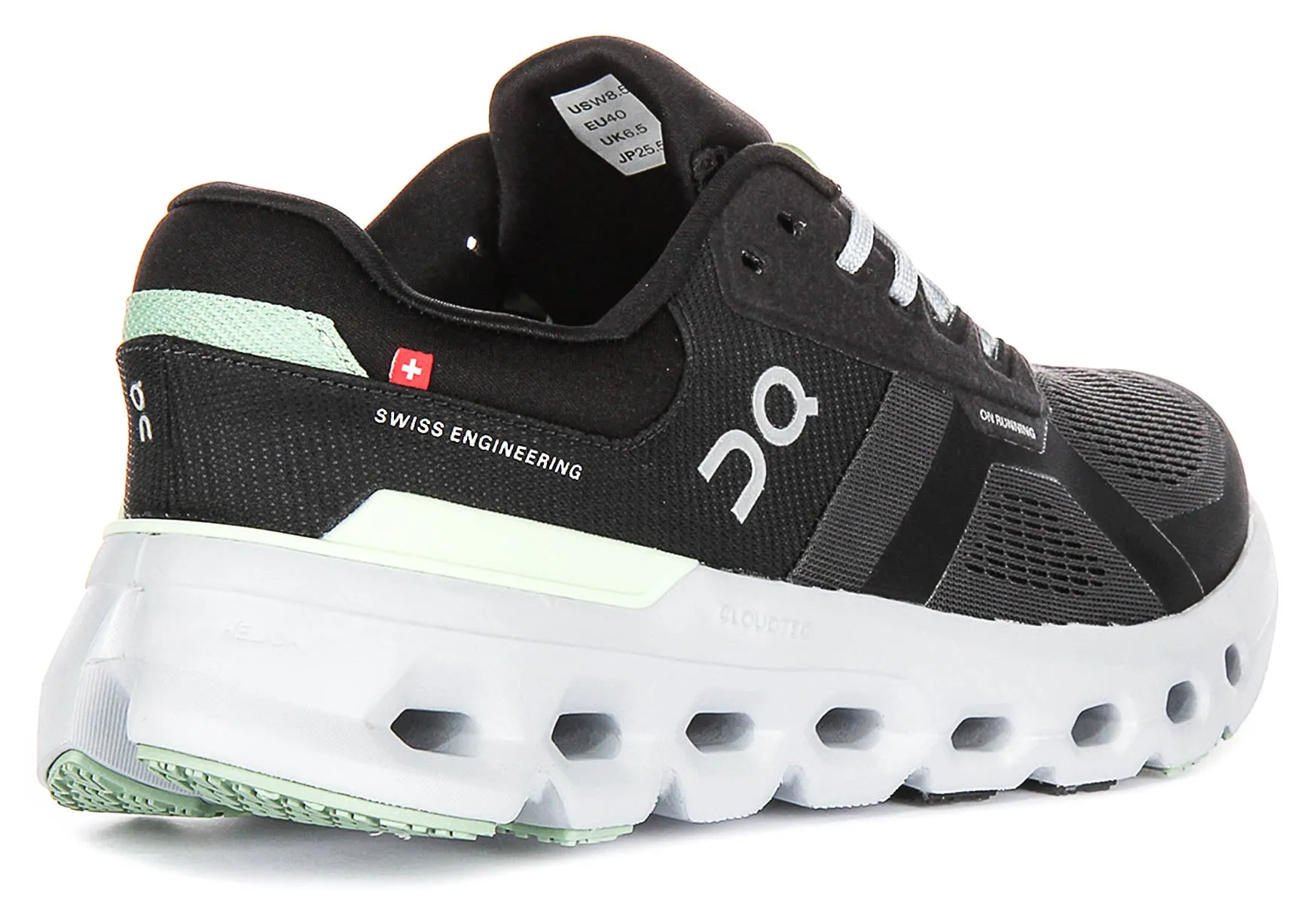 On Running Cloudrunner 2 In Black Grey For Women Smart Fit