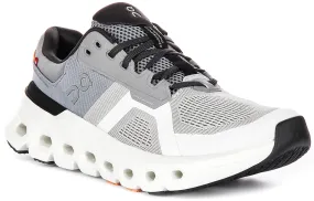 On Running Cloudrunner 2 In Grey For Men Flex Motion Step Support