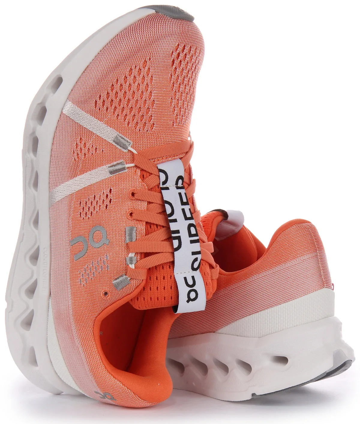 On Running Cloudsurfer In Orange For Women Responsive sole