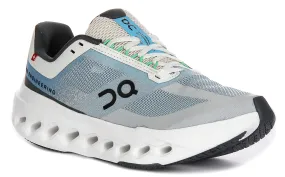 On Running Cloudsurfer Next In Grey Blue For Women Core Movement