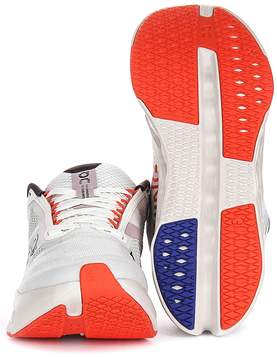 On Running Cloudsurfer NXT In Grey Orange For Women Pressure Guard