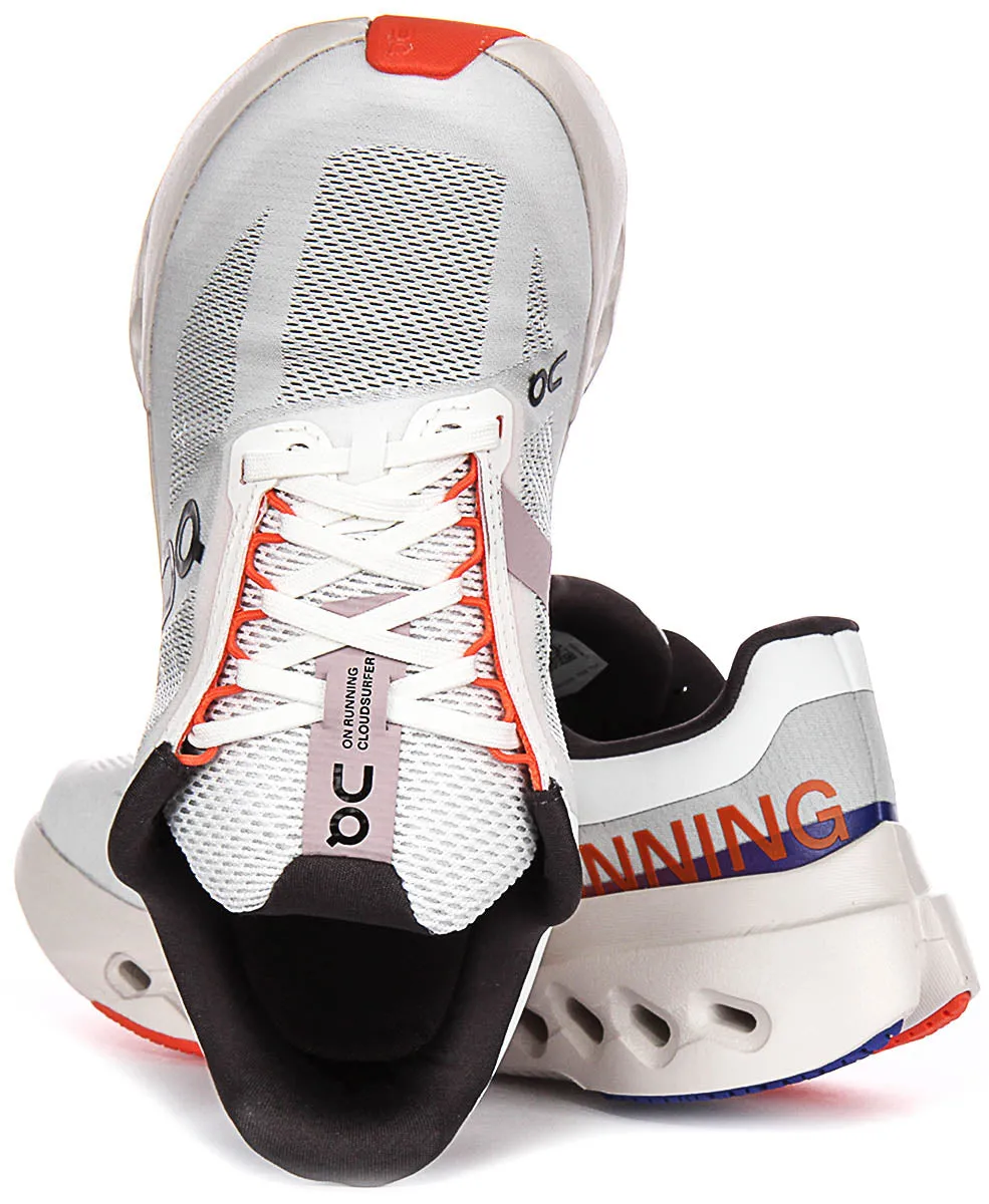On Running Cloudsurfer NXT In Grey Orange For Women Pressure Guard