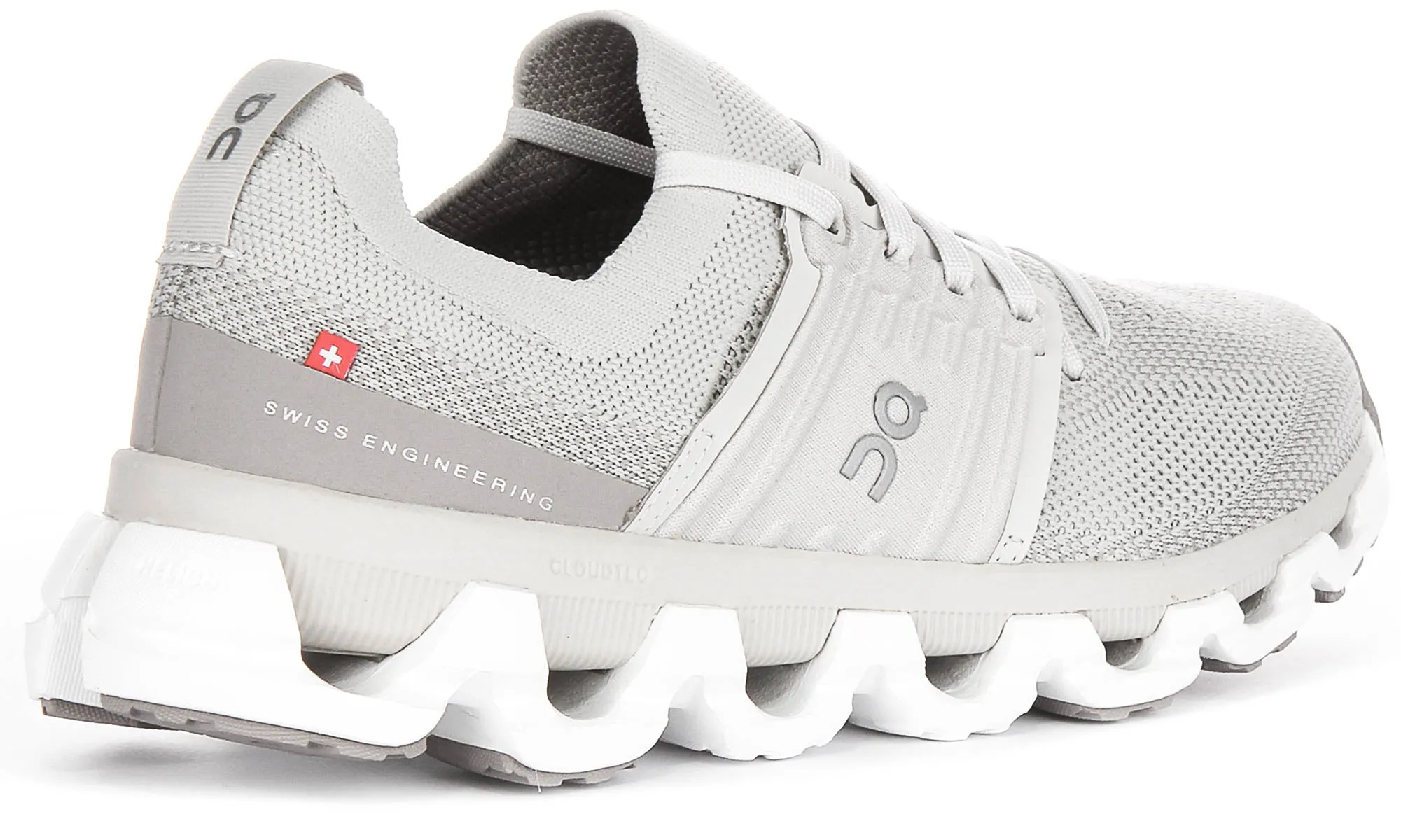 On Running Cloudswift 3 In Pearl White For Women Breath Net