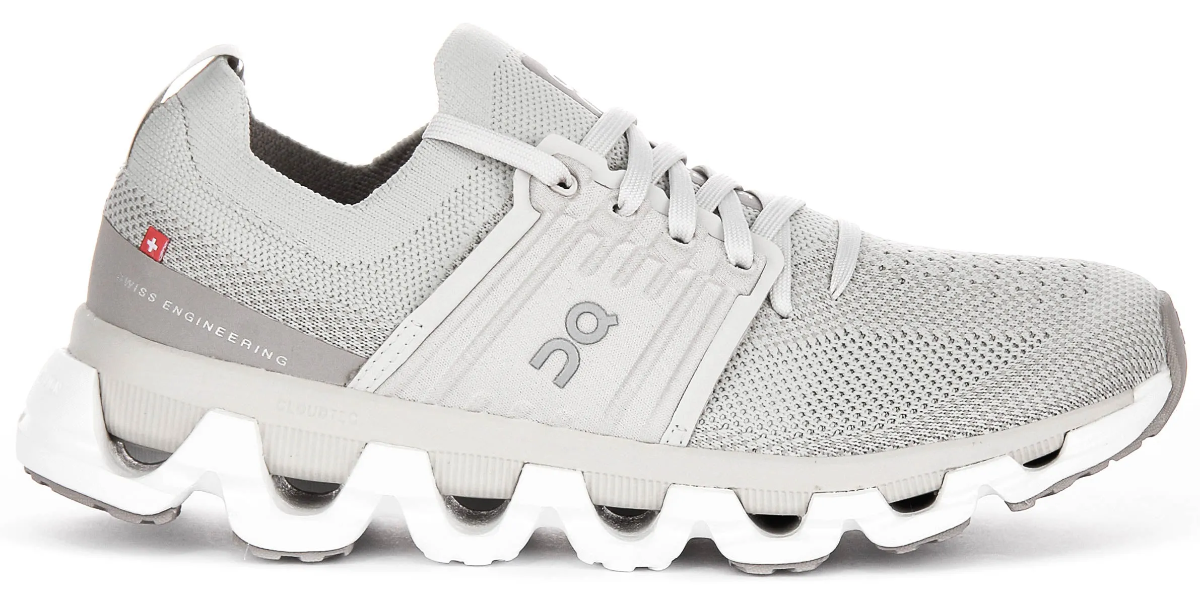 On Running Cloudswift 3 In Pearl White For Women Breath Net