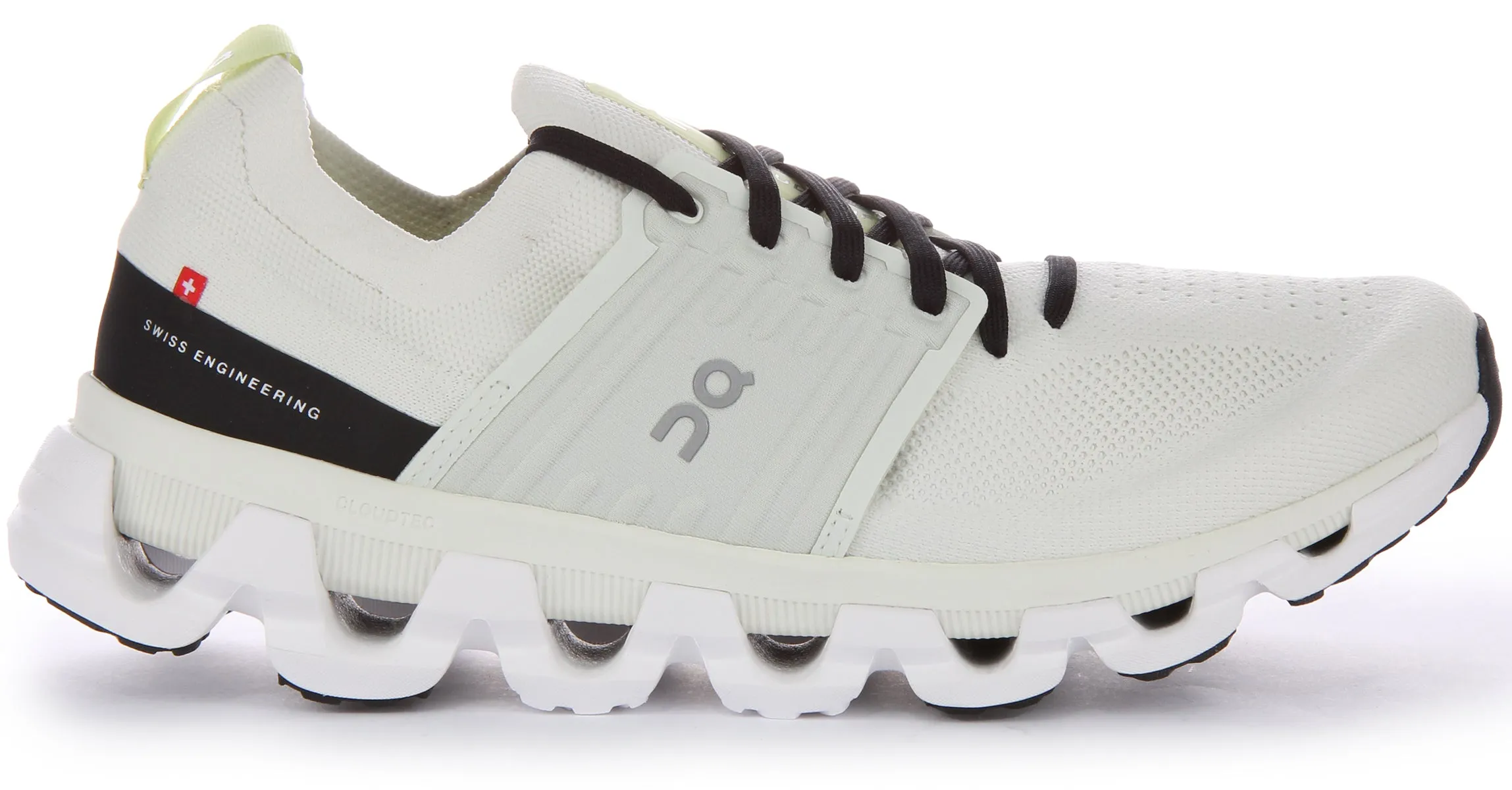 On Running Cloudswift 3 In White Black For Men Midfoot Pad