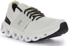 On Running Cloudswift 3 In White Black For Men Flexible structure Tough Grip