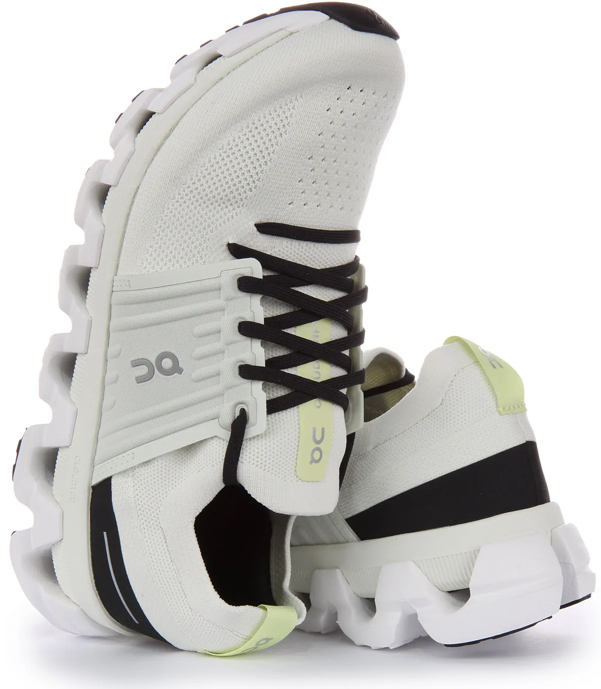 On Running Cloudswift 3 In White Black For Men Midfoot Pad