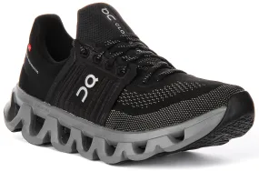 On Running Cloudswift 4 AD In Black For Men Low weight design helps conserve training energy Daily Activity