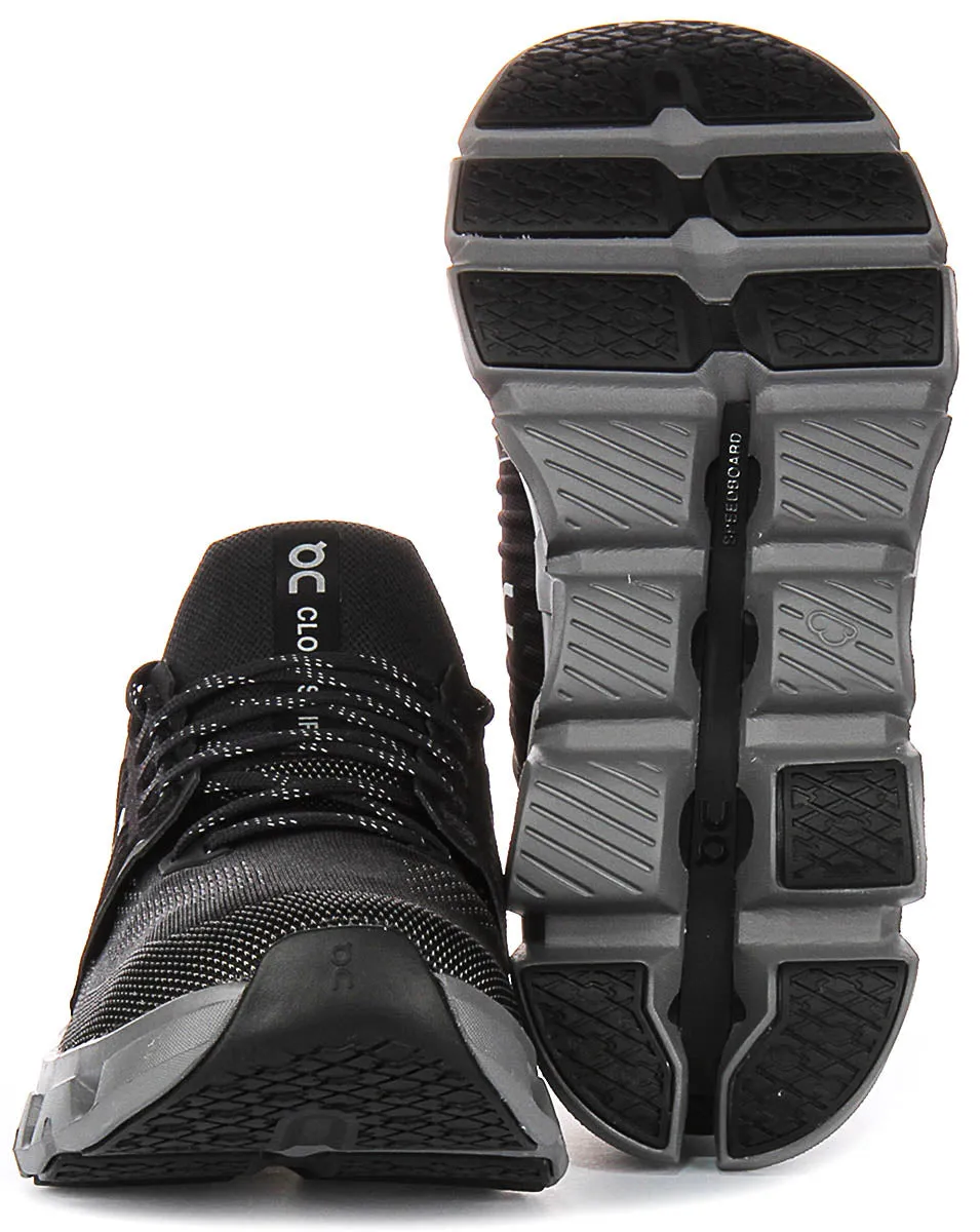 On Running Cloudswift 4 AD In Black For Men Responsive ride