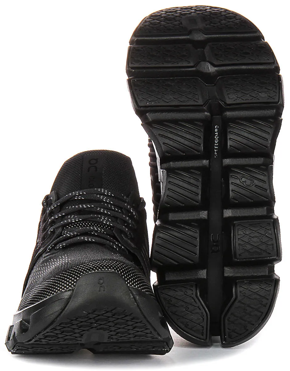 On Running Cloudswift 4 Ad In Black For Women Motion Support