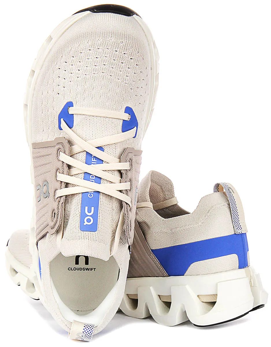 On Running Cloudswift 4 In Cream For Men Firm Flex