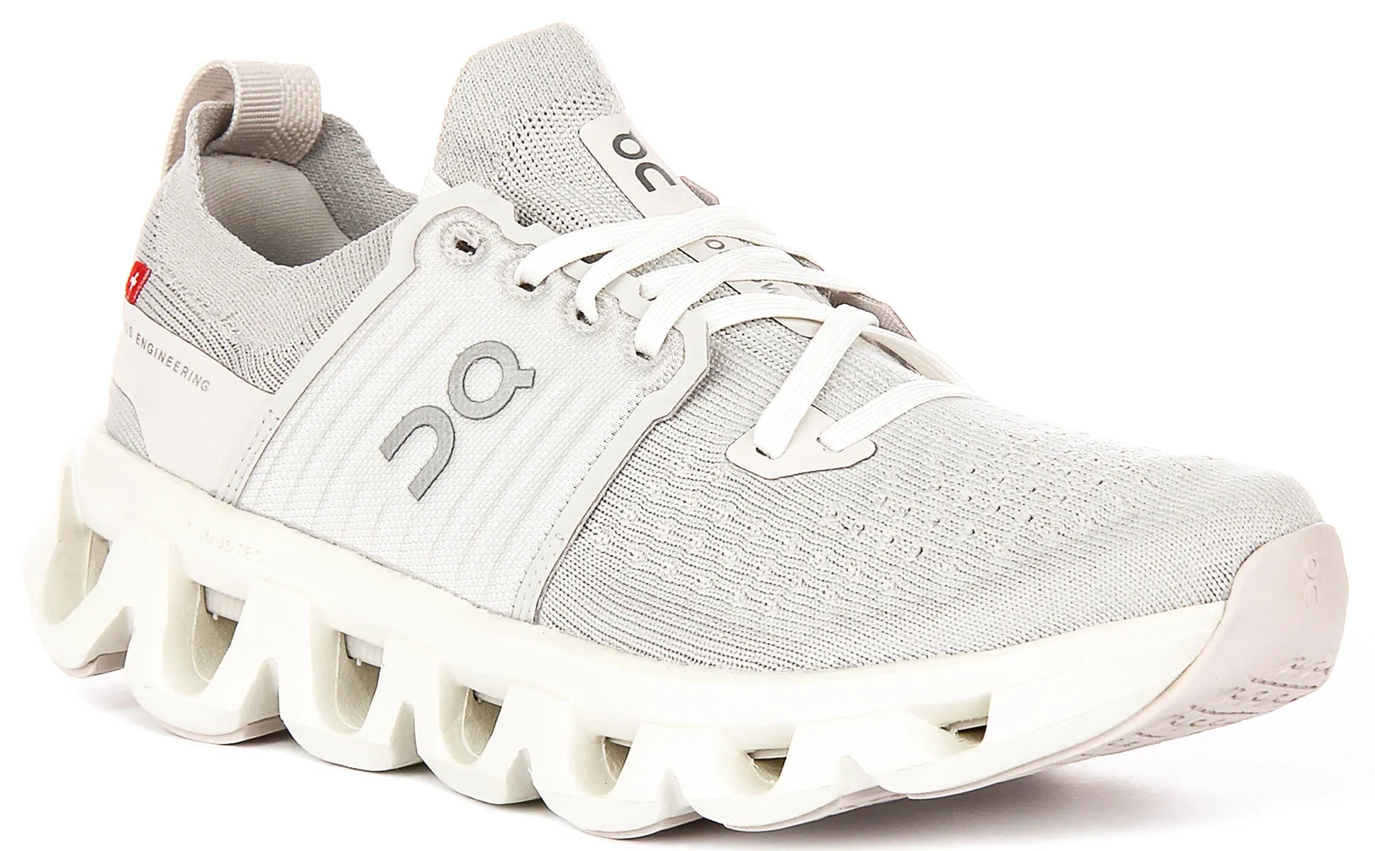 On Running Cloudswift 4 In Light Grey For Women Swift Moves Active Support