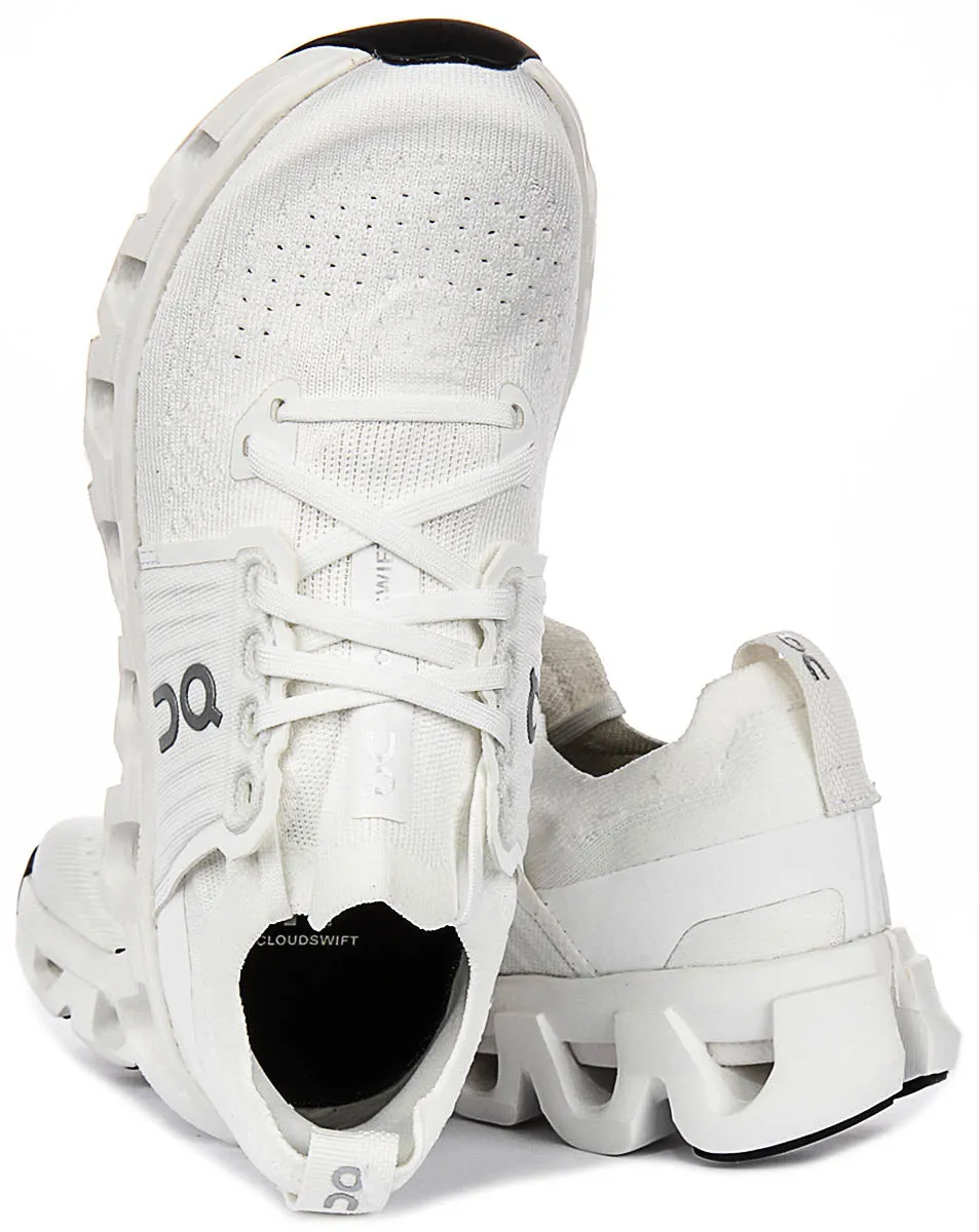 On Running Cloudswift 4 In White For Women Motion Ease