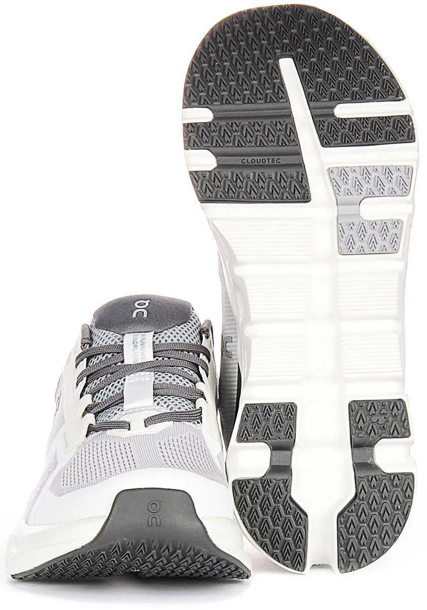 On Running Cloundrunner 2 In Light Grey For Men Smart cushion