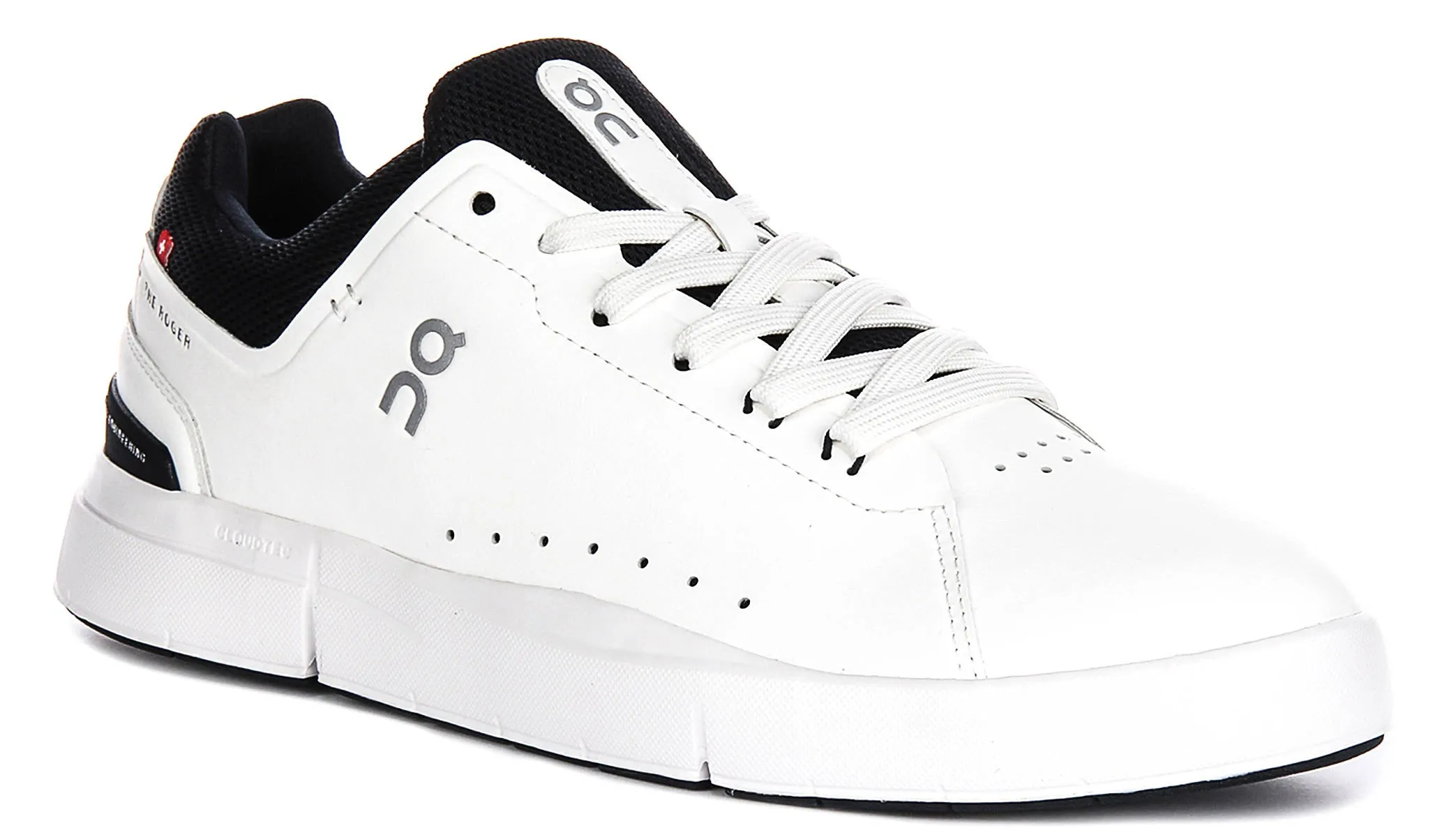 Performance Level Track ready On Running The Roger Adv In White Navy For Men