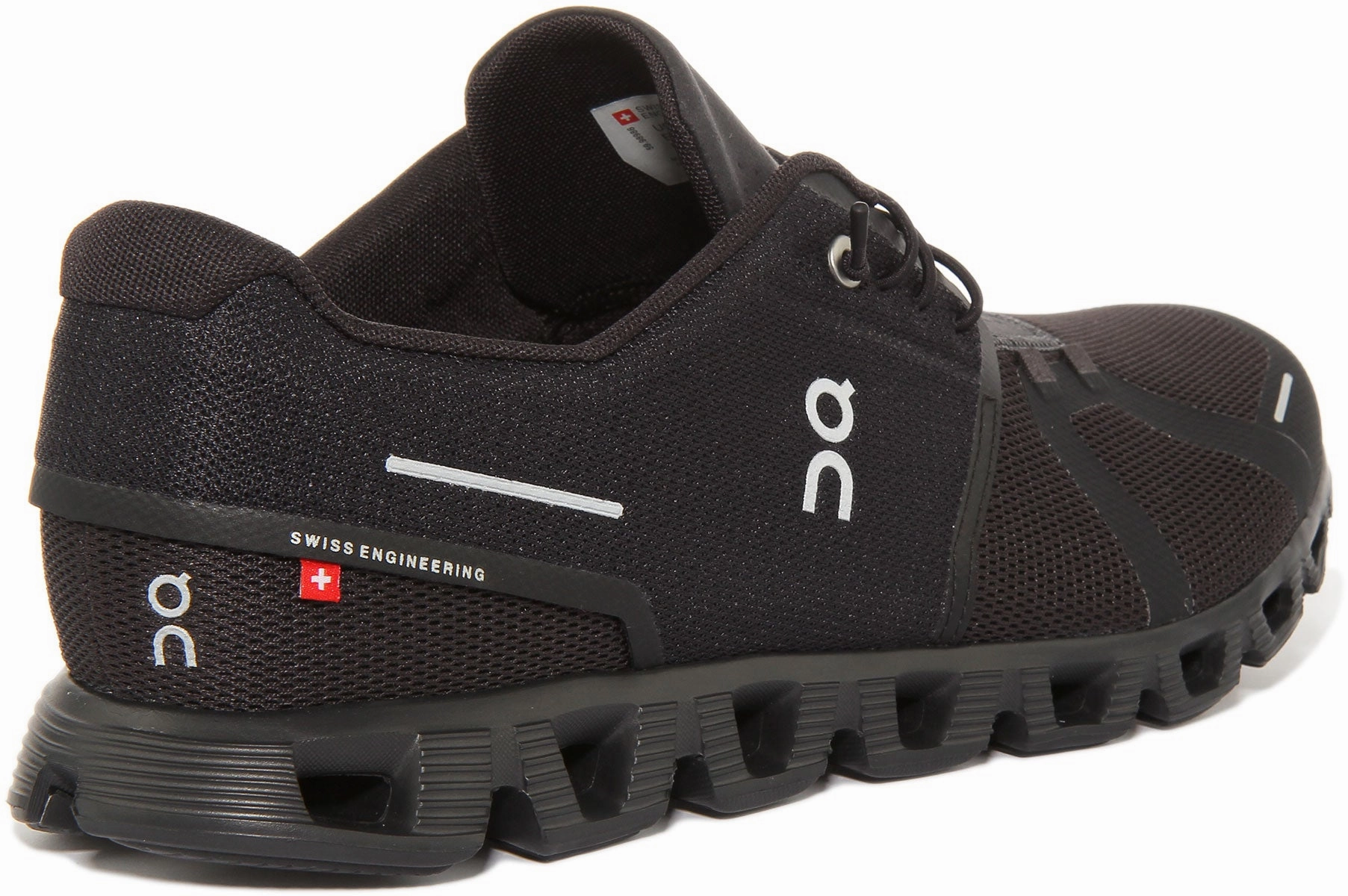 On Running Cloud 5 In All Black For Men Air Mesh