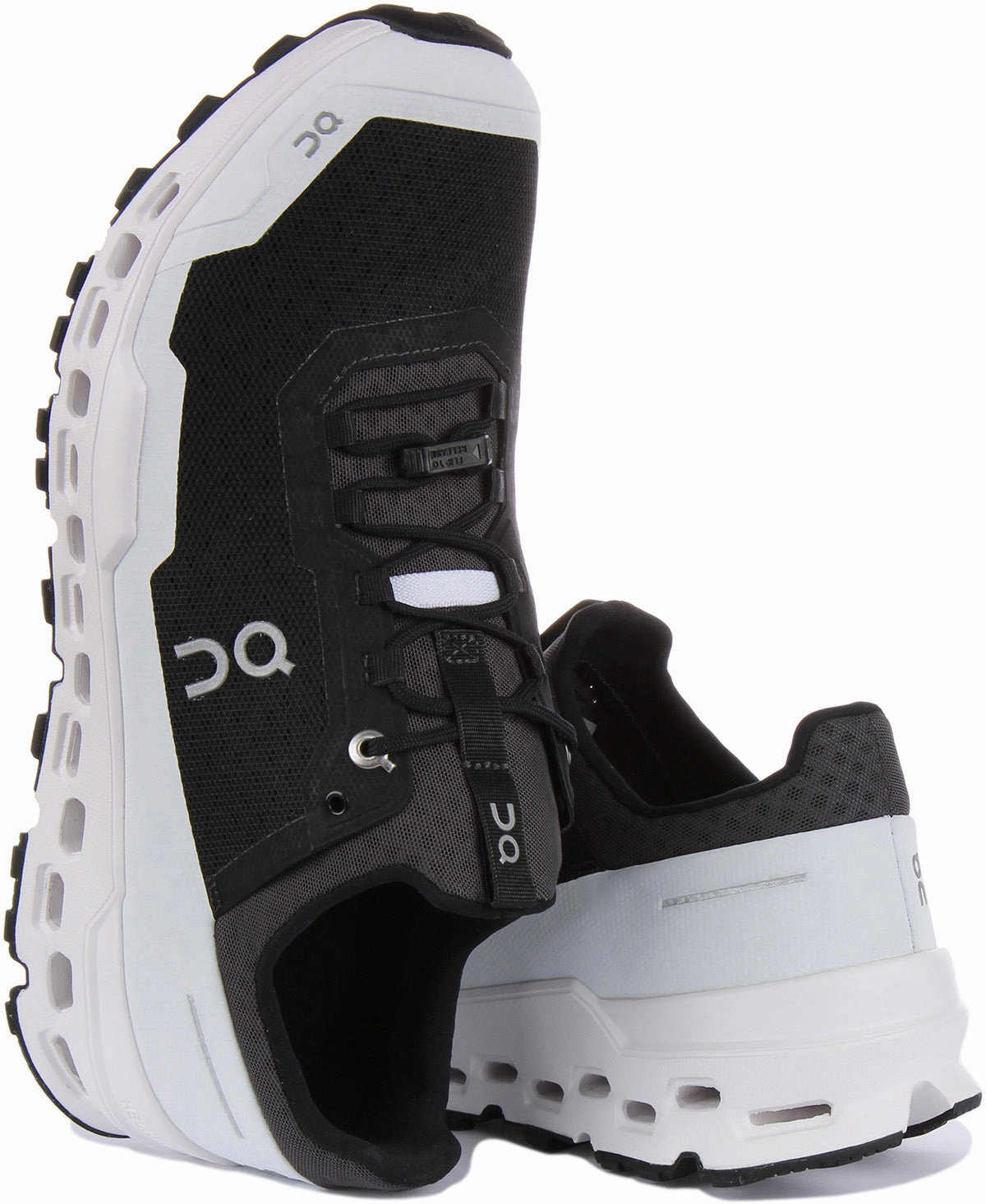 On Running Cloudultra In Black White For Men Toe flexibility