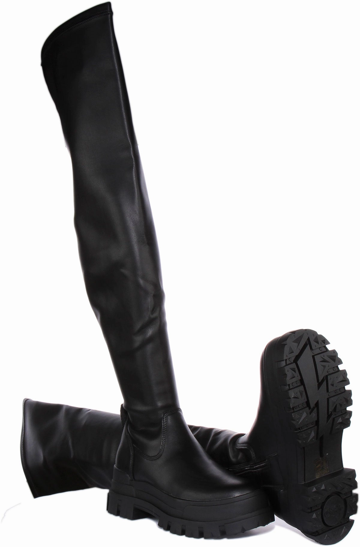 On-Trend Fit Buffalo Aspha Strech In Black For Women