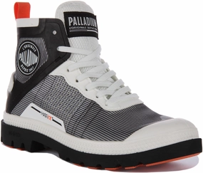 Narrow Fit Palladium Pampa Lite In White Black