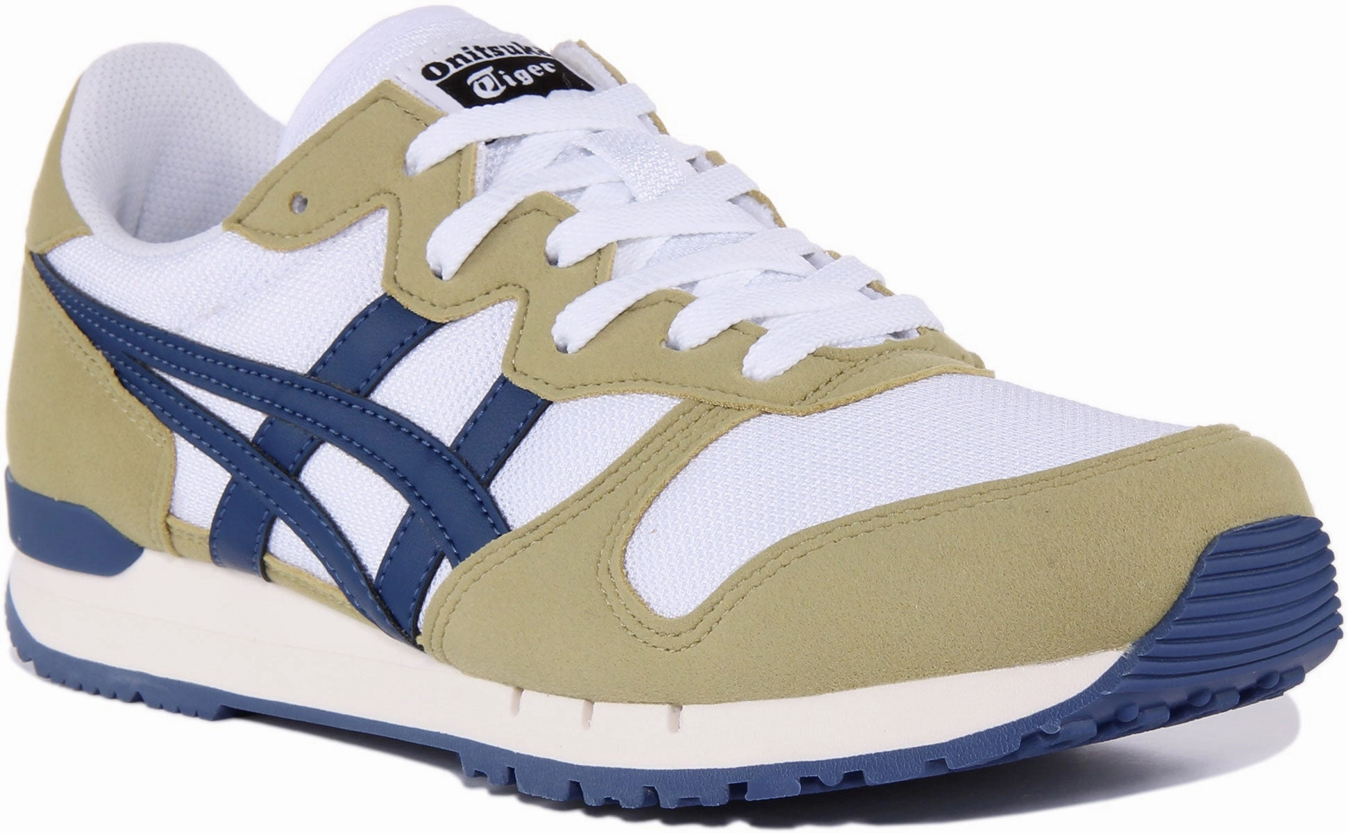 Onitsuka Tiger Alvarado In White Blue Activity Driven Reflective