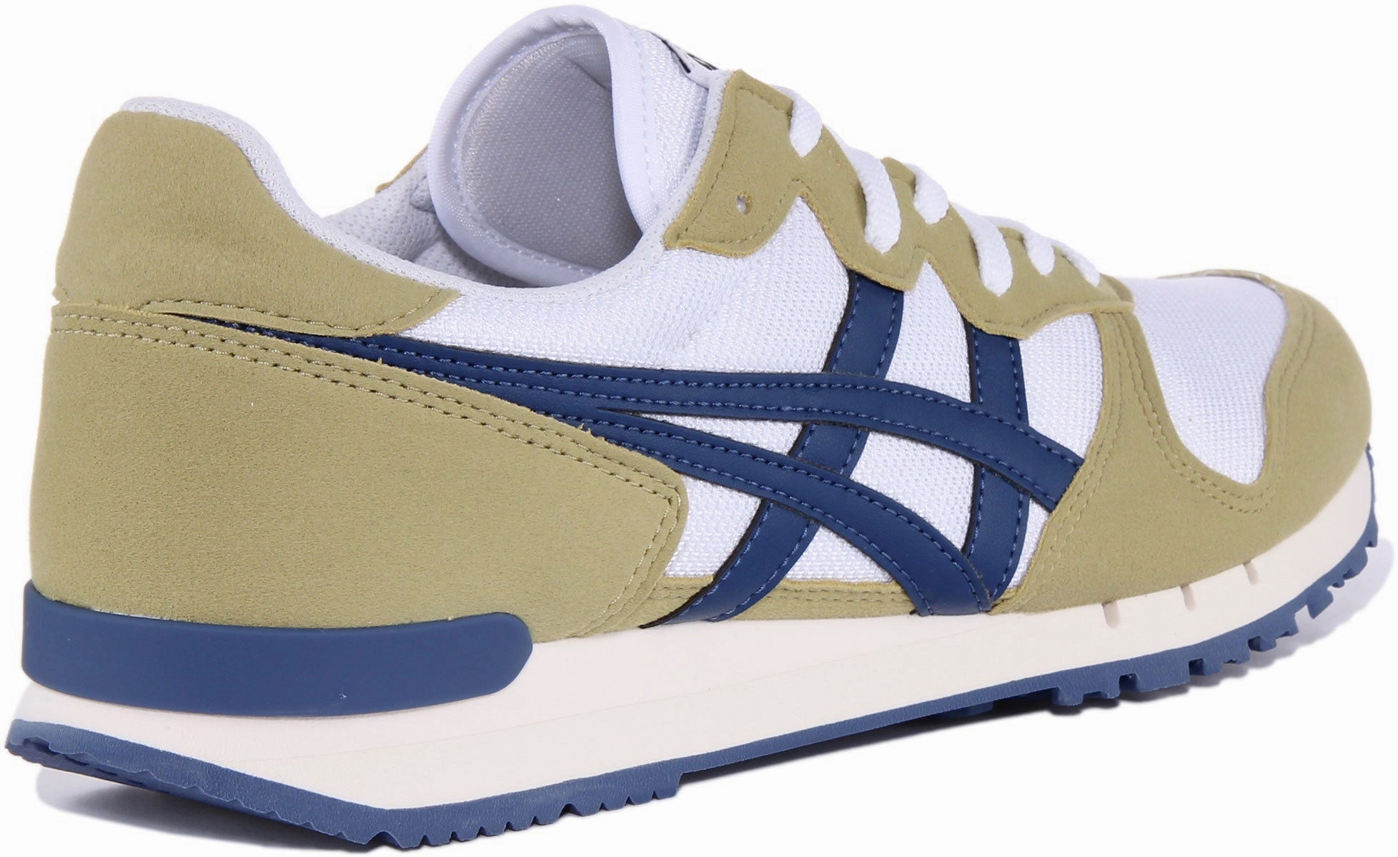 Onitsuka Tiger Alvarado In White Blue Impact Ready