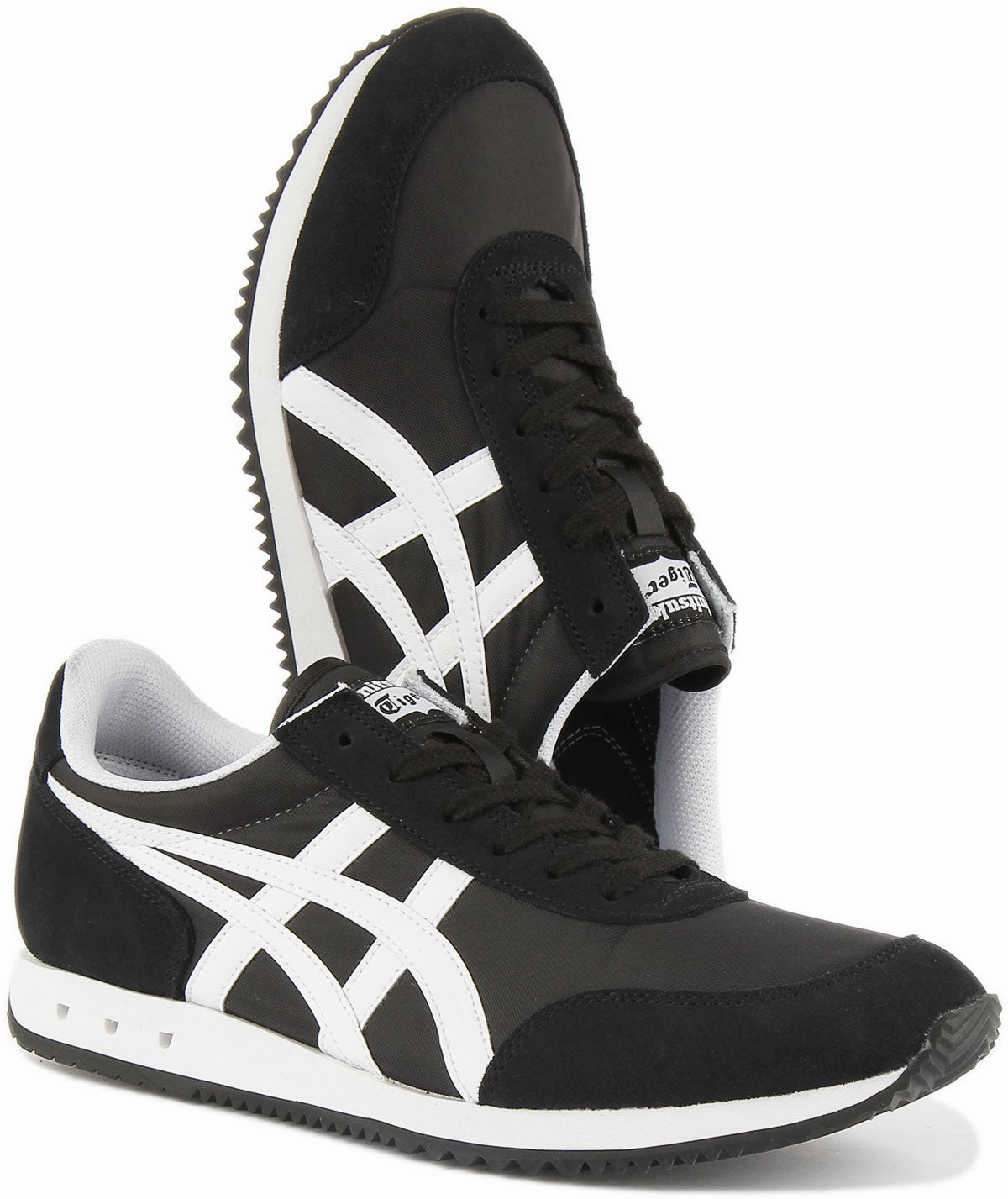 Onitsuka Tiger New York In Black White Non-Slip Grip