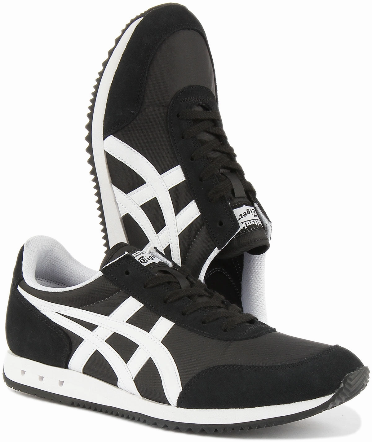 Onitsuka Tiger New York In Black White Non-Slip Grip