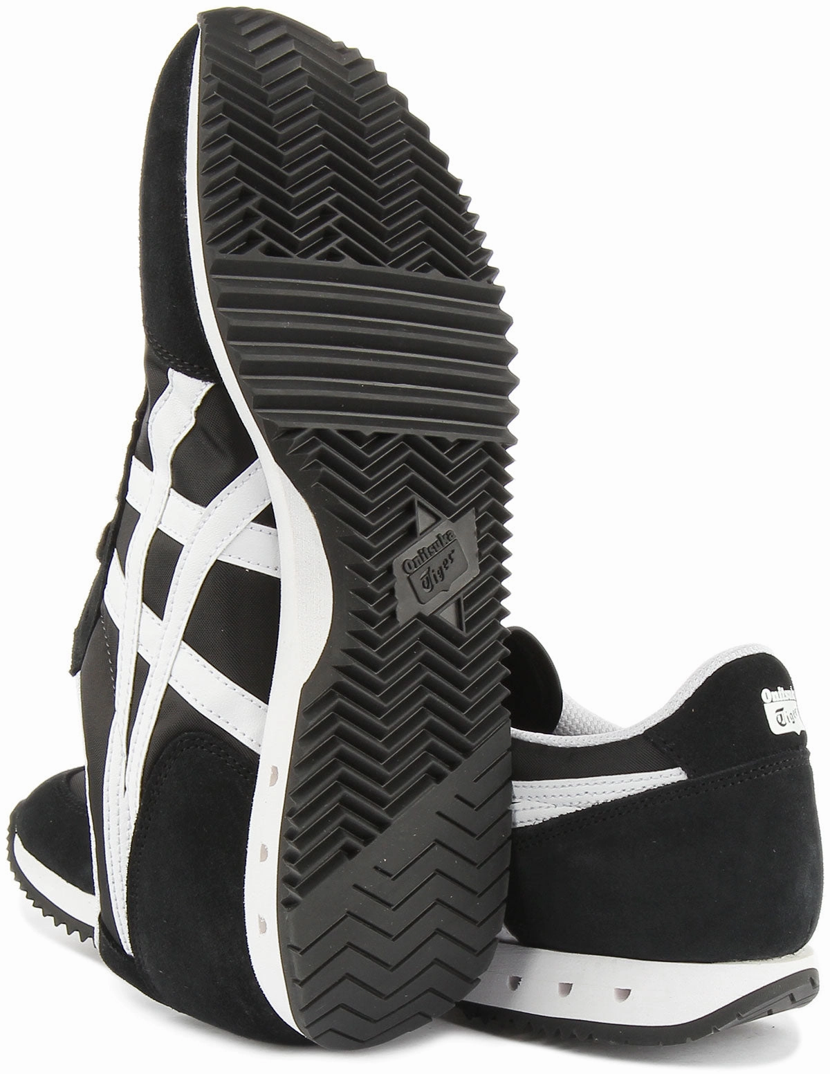Onitsuka Tiger New York In Black White Non-Slip Grip