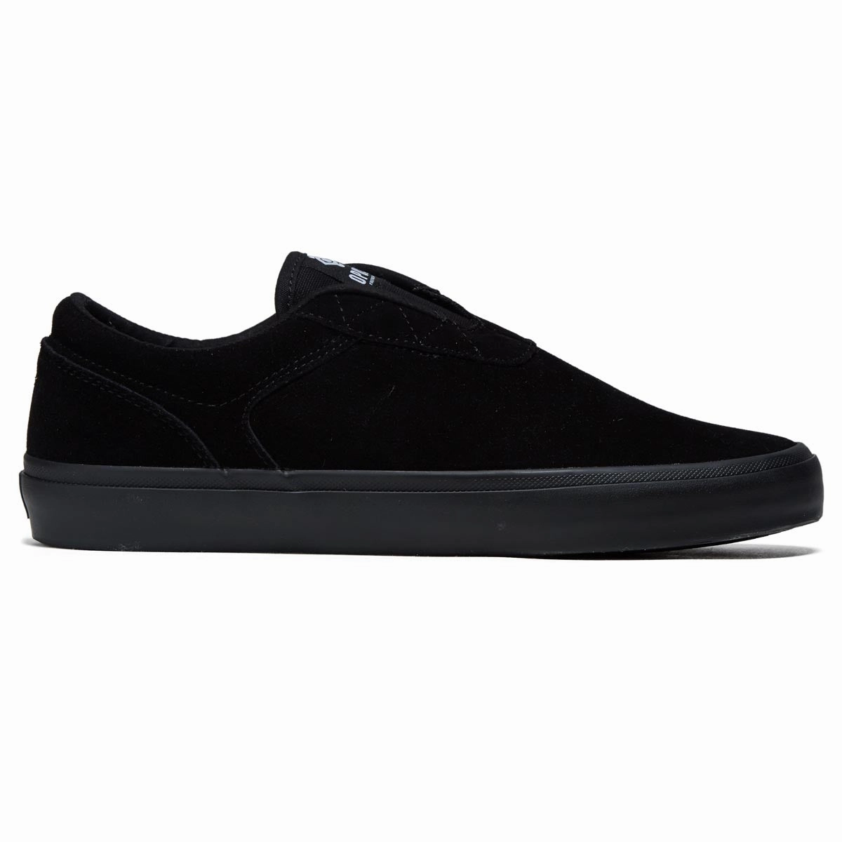 Opus Honey Slip Shoes - Black/Black Suede Quick Relaxation