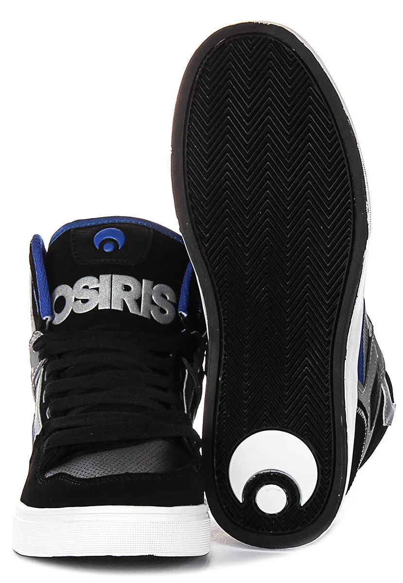 Osiris Clone In Black Blue For Men Toe Flex