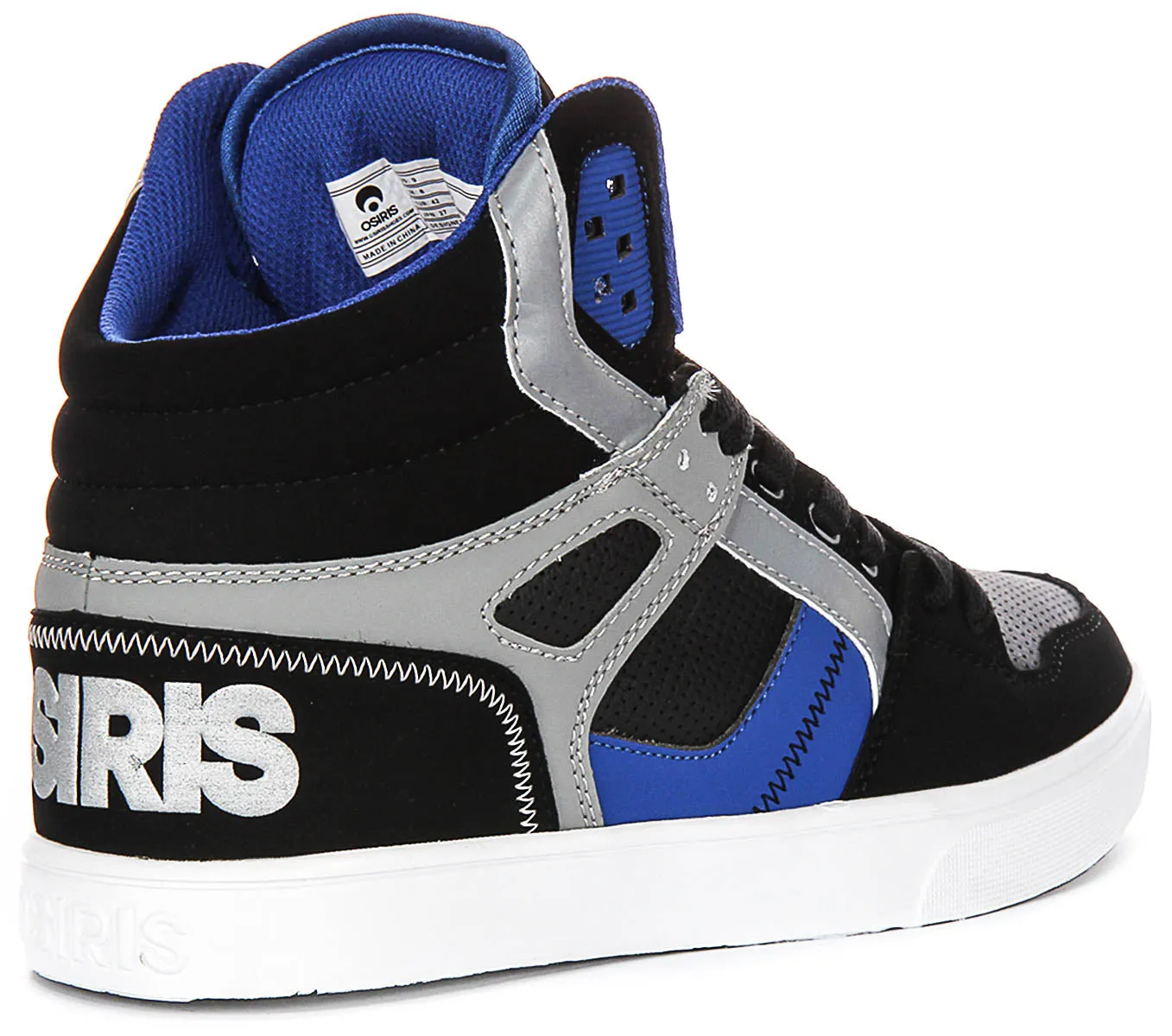 Osiris Clone In Black Blue For Men Toe Flex
