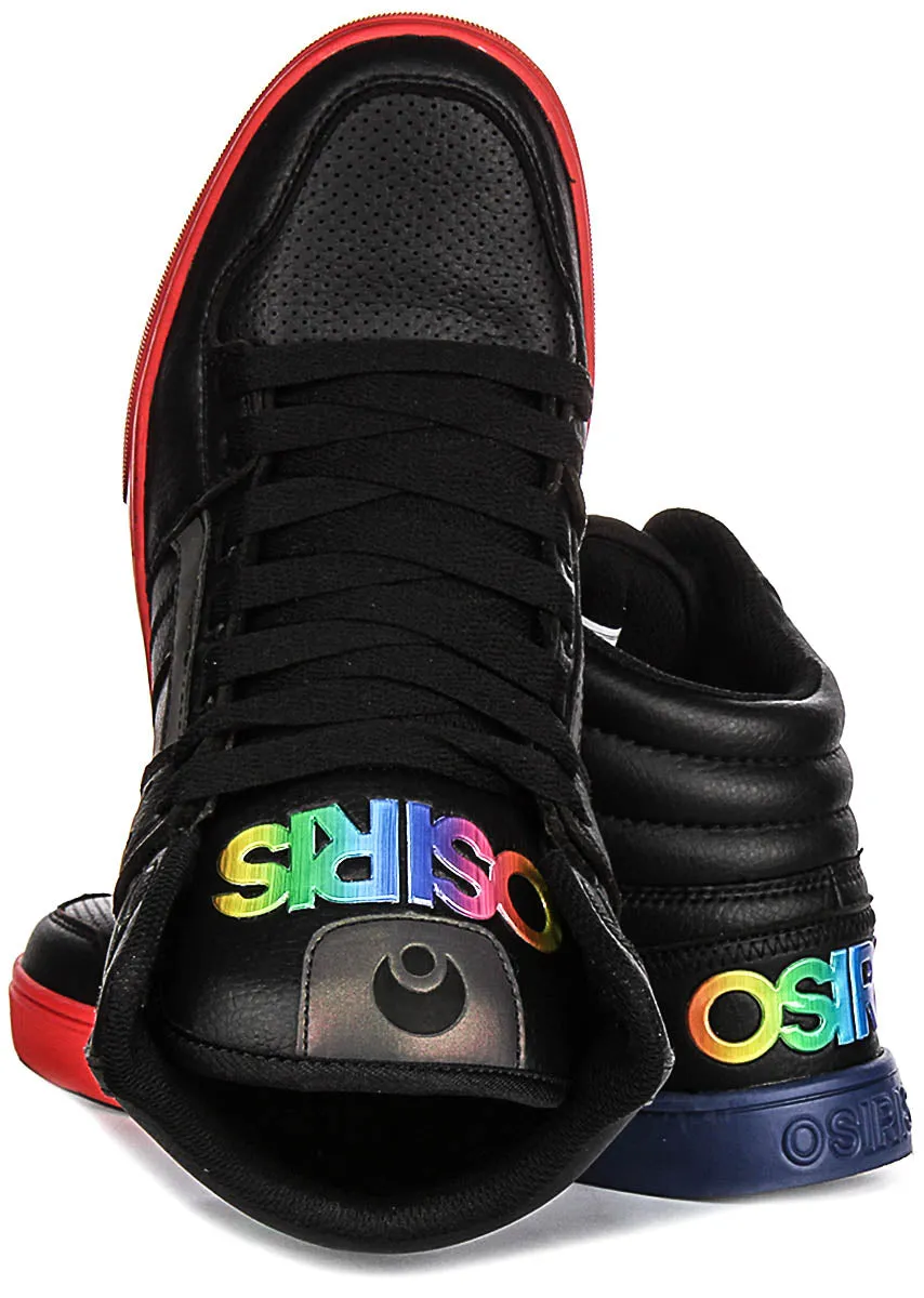 Osiris Clone In Black Blue Red For Men Wear resistant